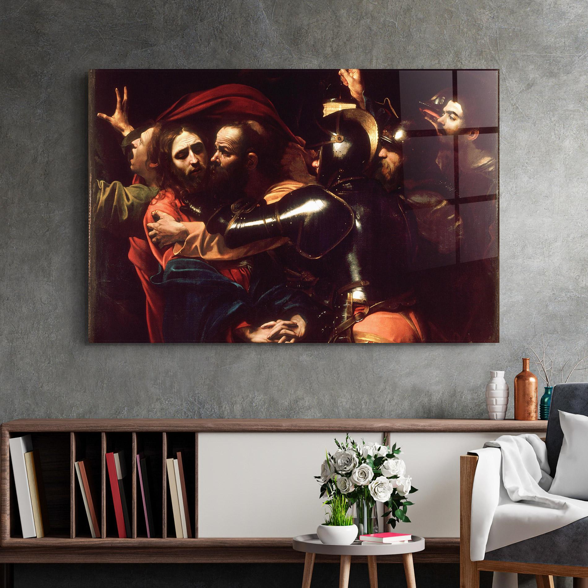 Glasbild The Taking Of Christ mockup 2