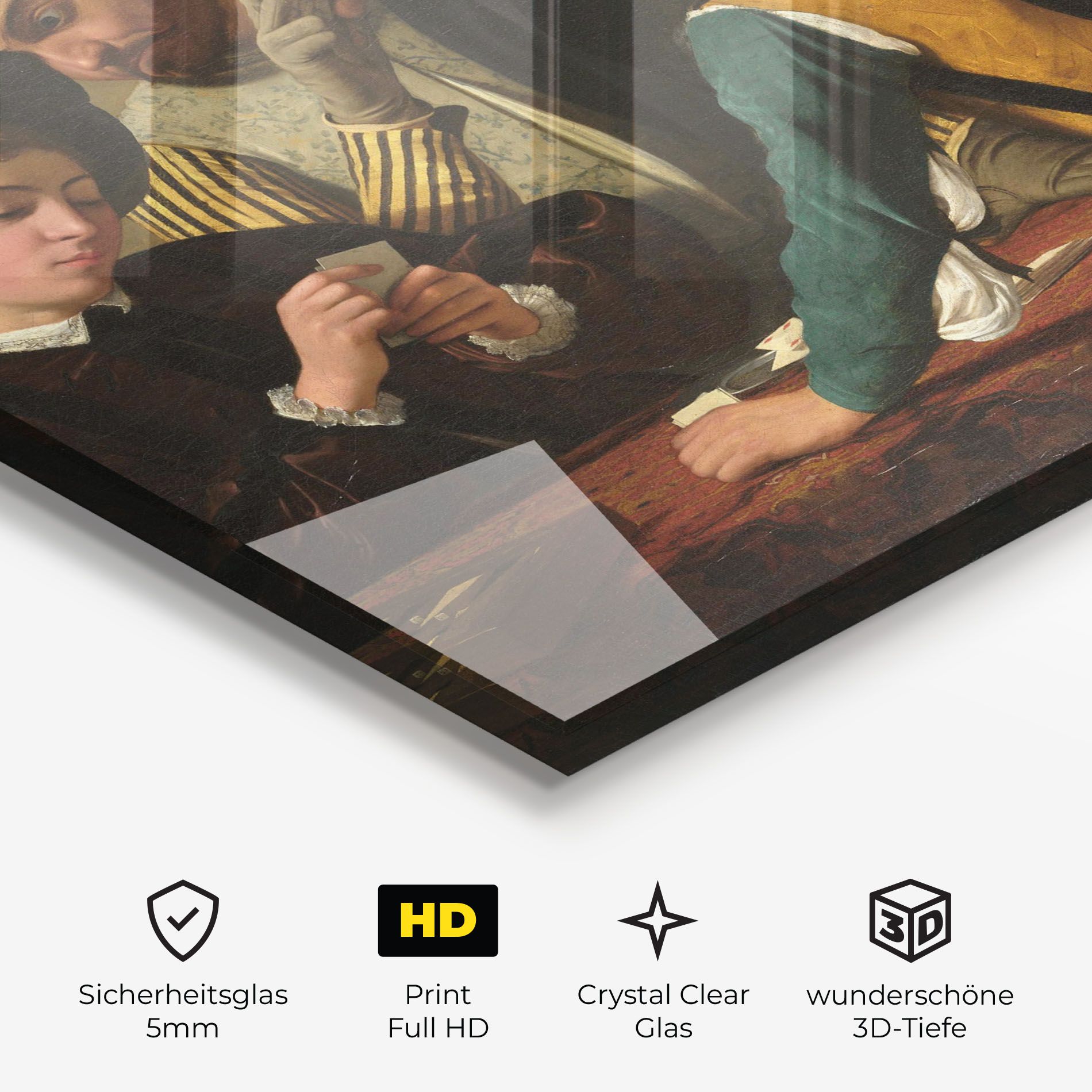 Caravaggio The Cardsharps mockup 3