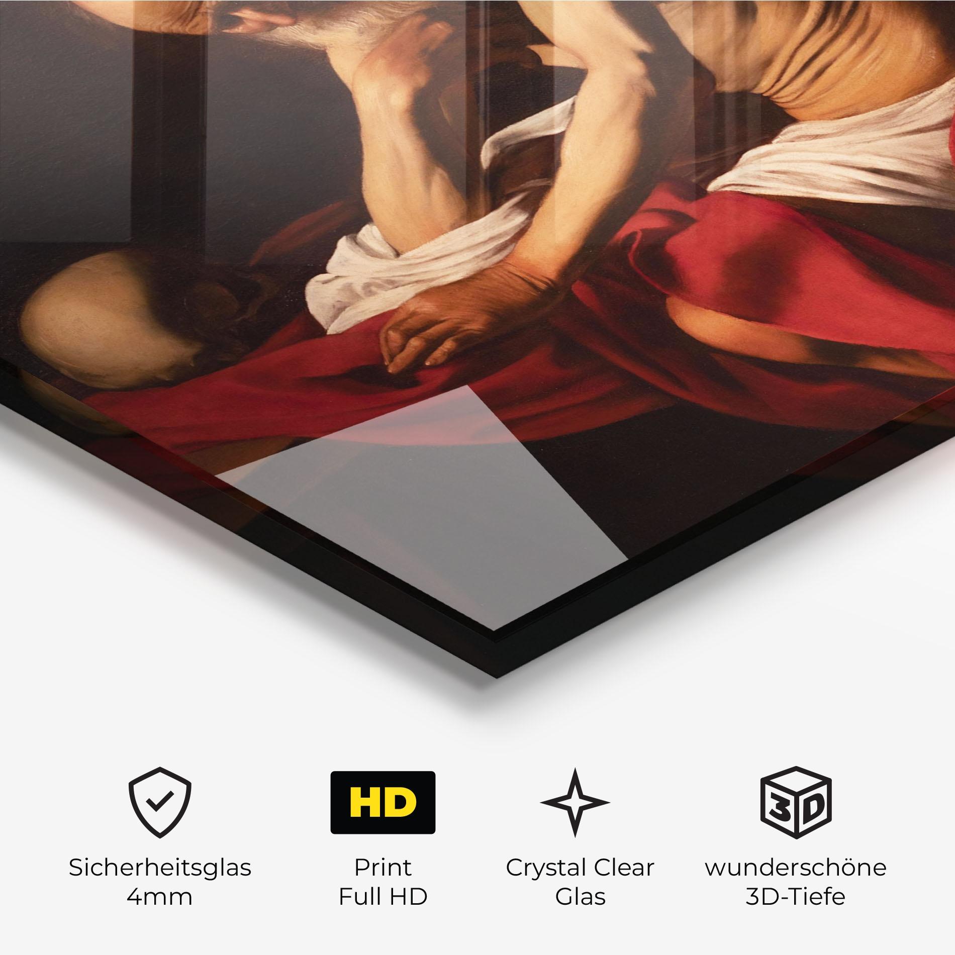 Glasbild Sant Jeroni Penitent mockup 3