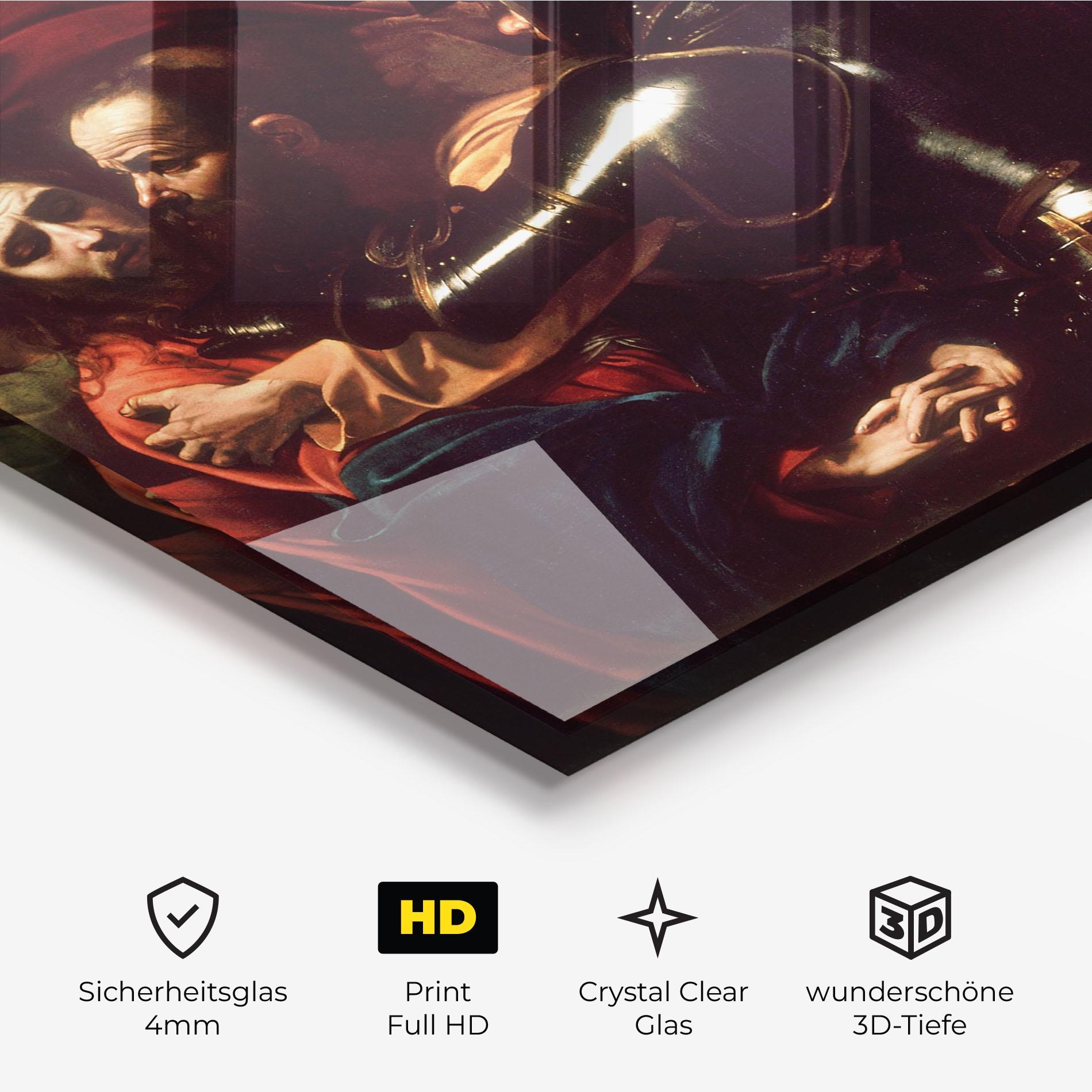 Glasbild The Taking Of Christ mockup 3