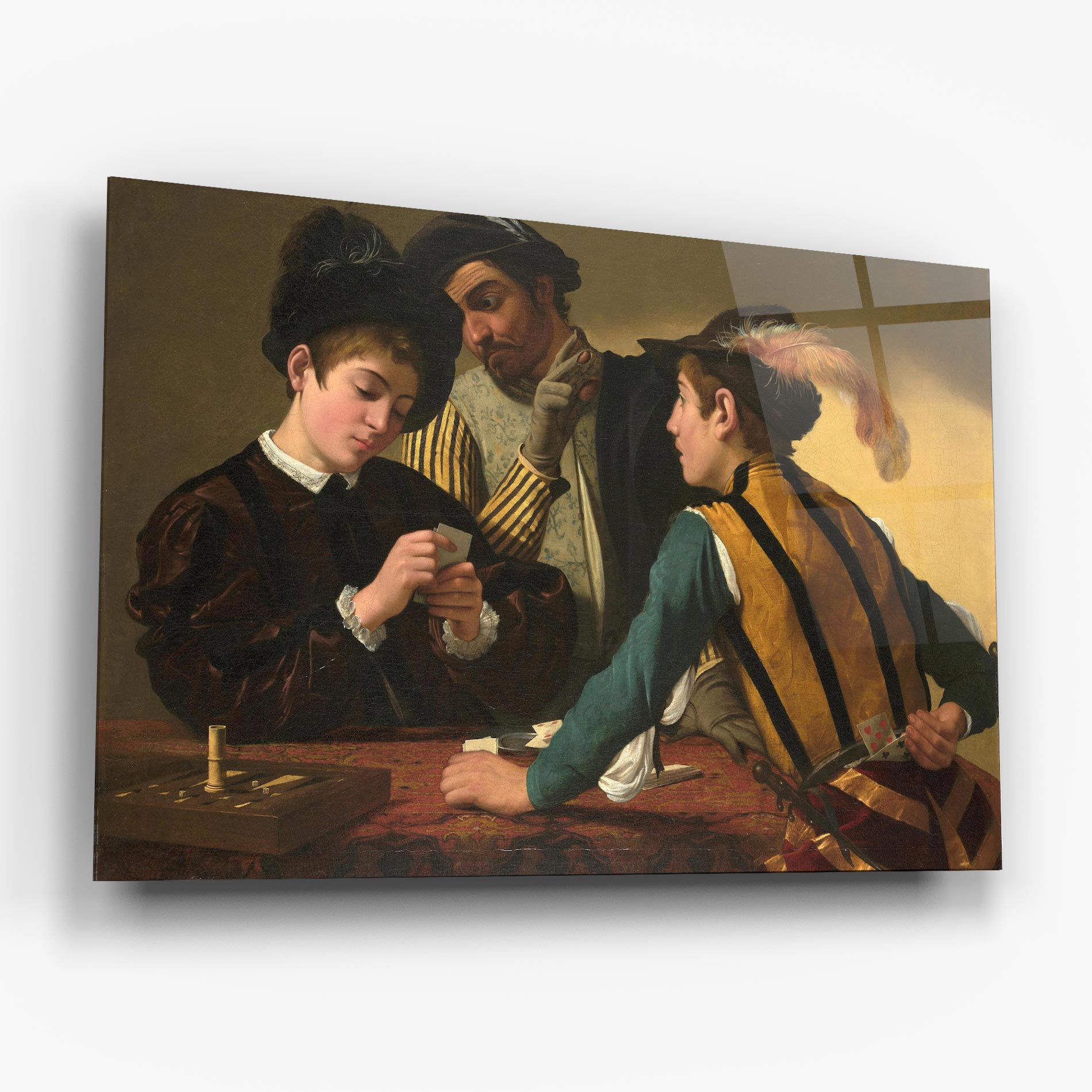 Caravaggio The Cardsharps mockup 6