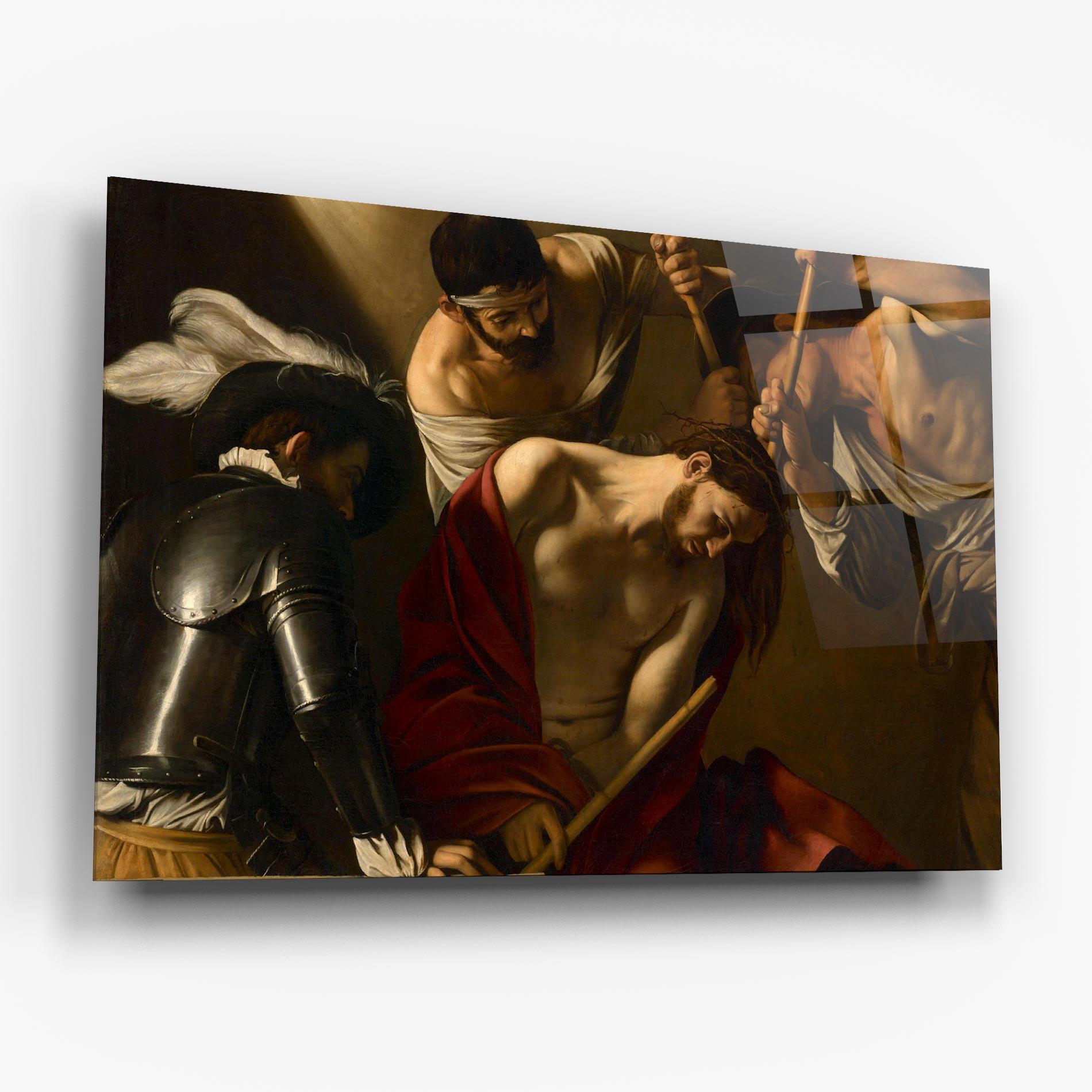 Glasbild Crowning With Thorns mockup 6