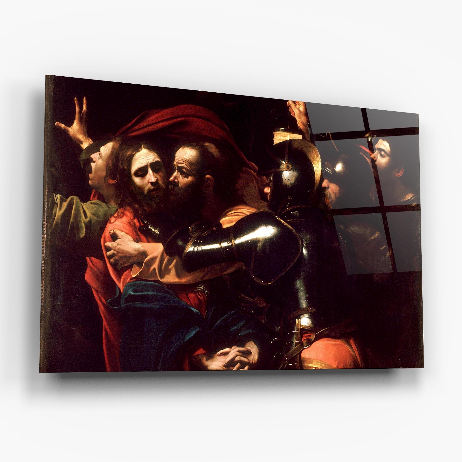 Glasbild The Taking Of Christ mockup 6