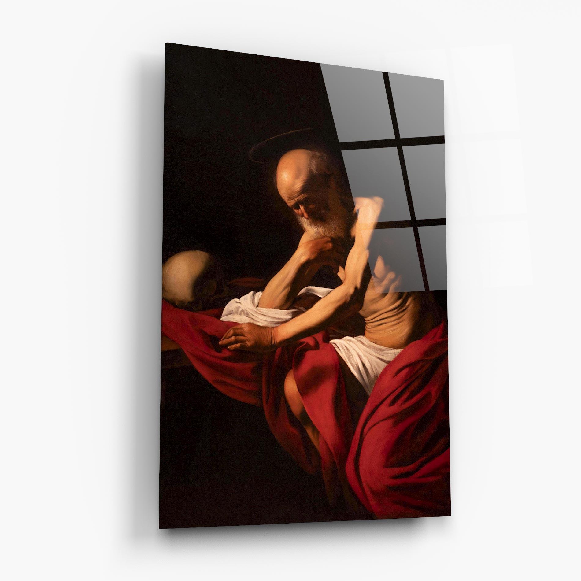Glasbild Sant Jeroni Penitent mockup 6