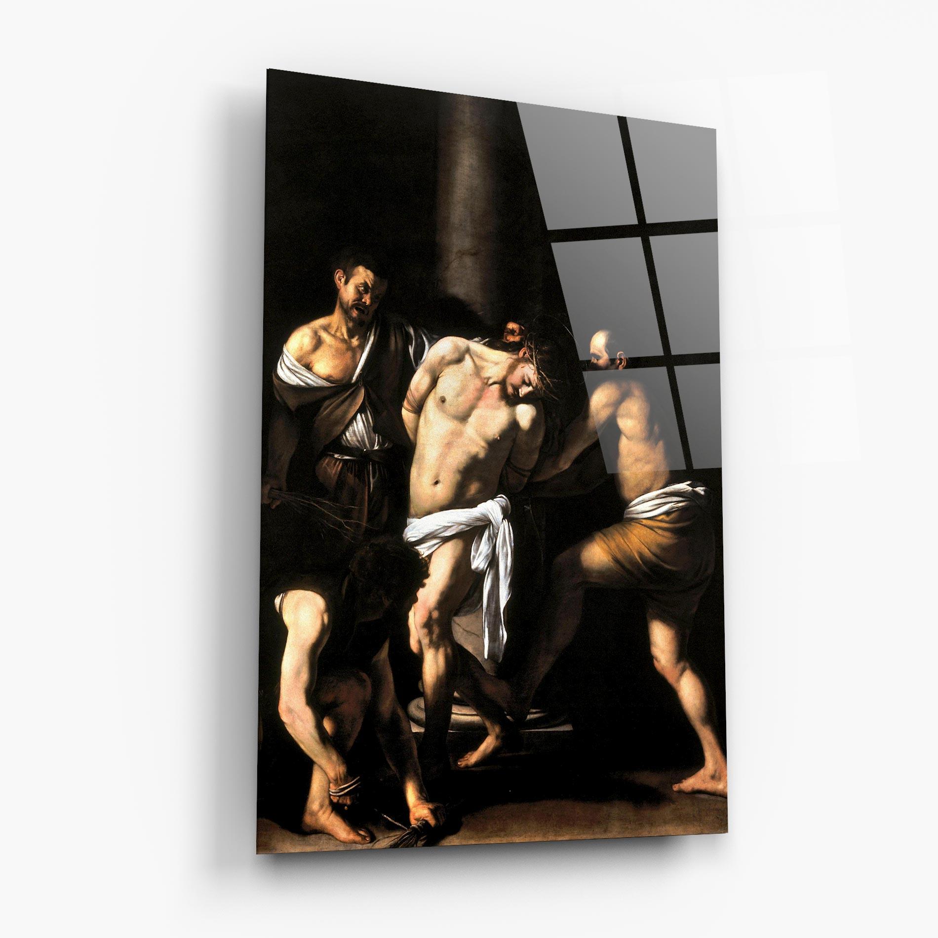 Glasbild The Flagellation Of Christ mockup 6