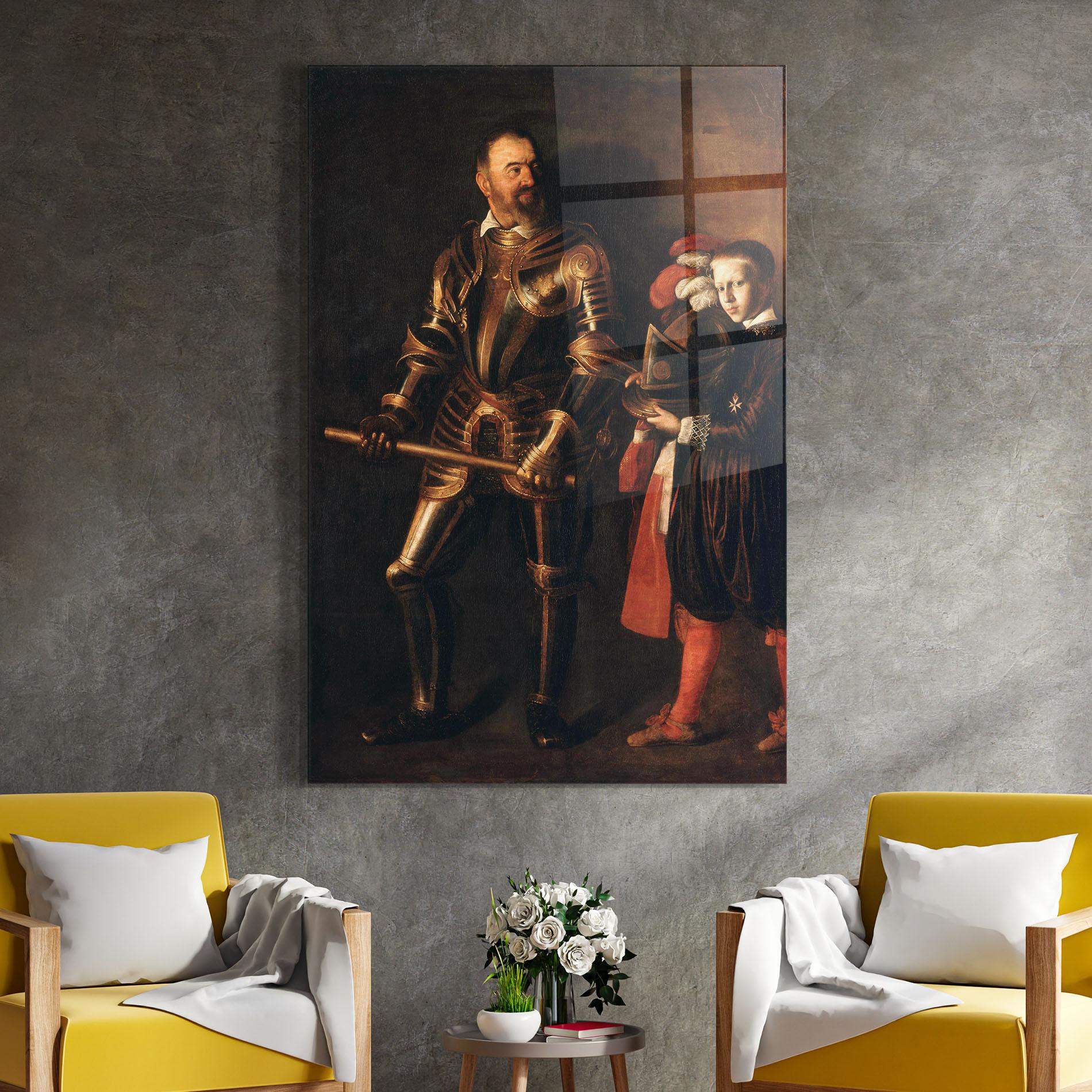 Glasbild Alof De Wignacourt mockup 4