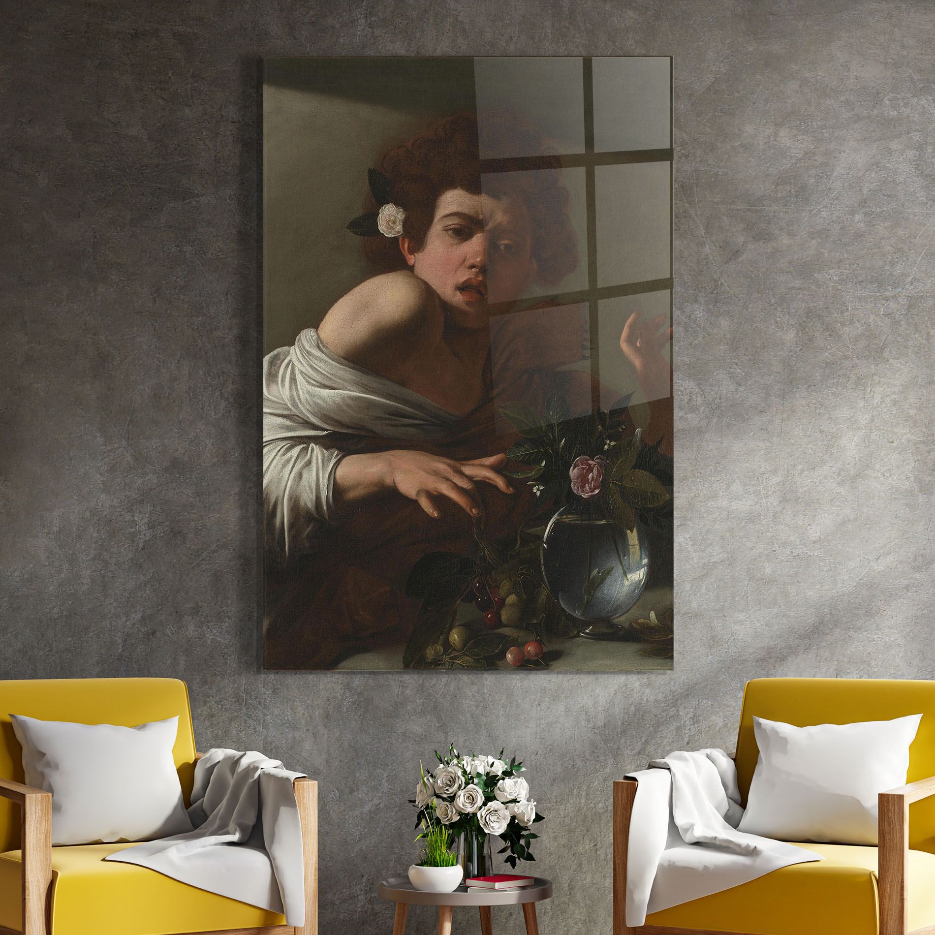 Boy Bitten By A Lizard mockup 4