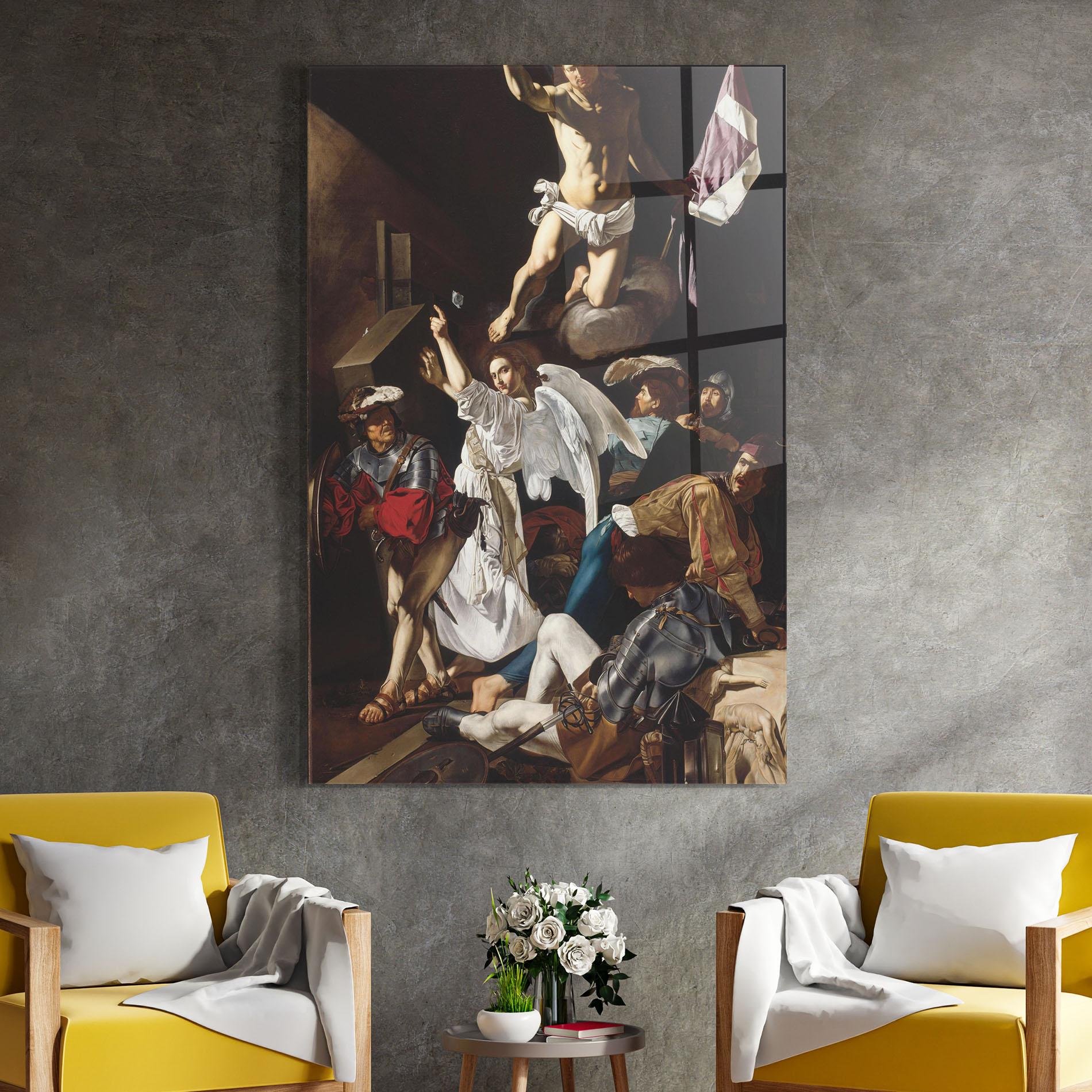 Glasbild Resurrection mockup 4