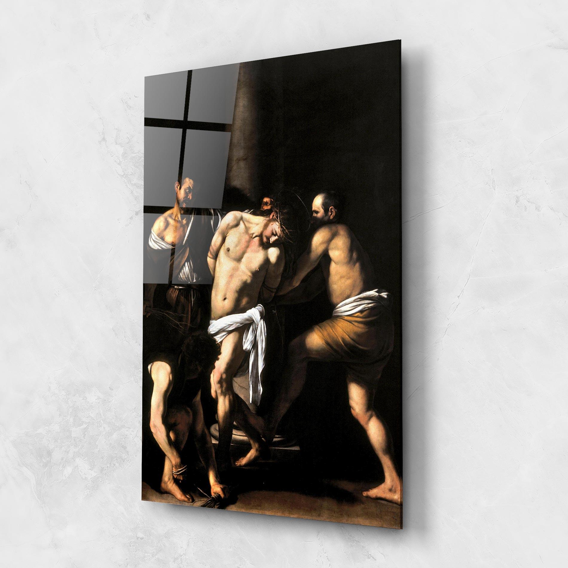Glasbild The Flagellation Of Christ mockup 1