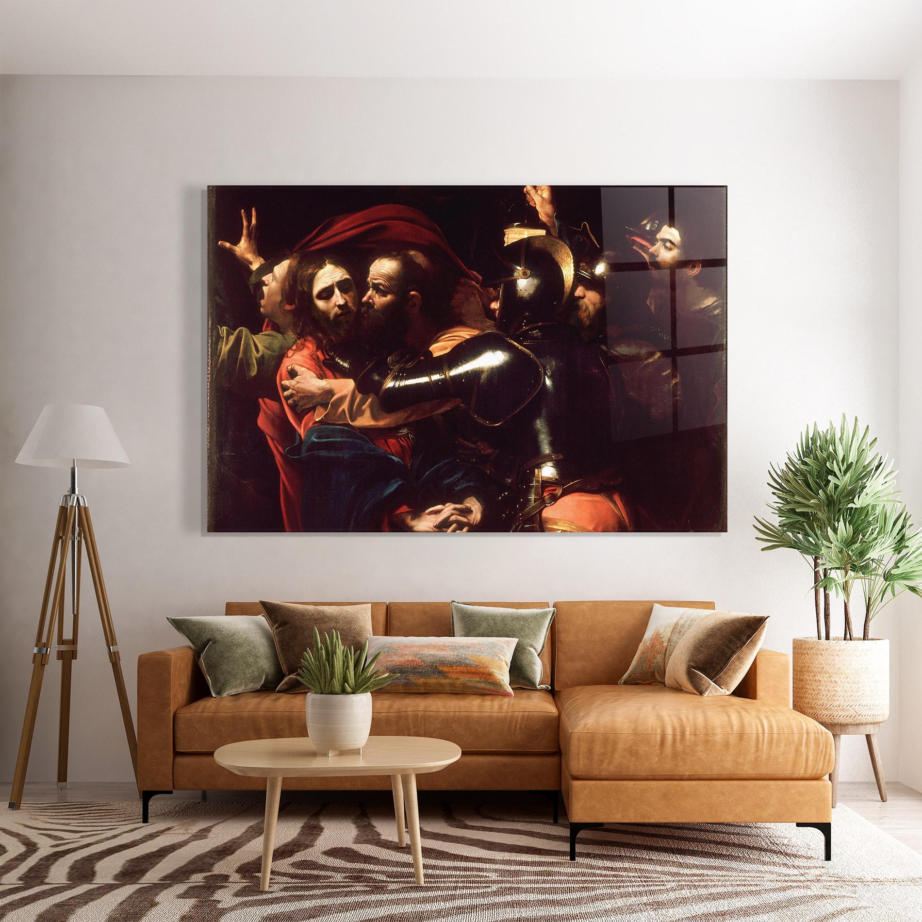 Glasbild The Taking Of Christ mockup 7