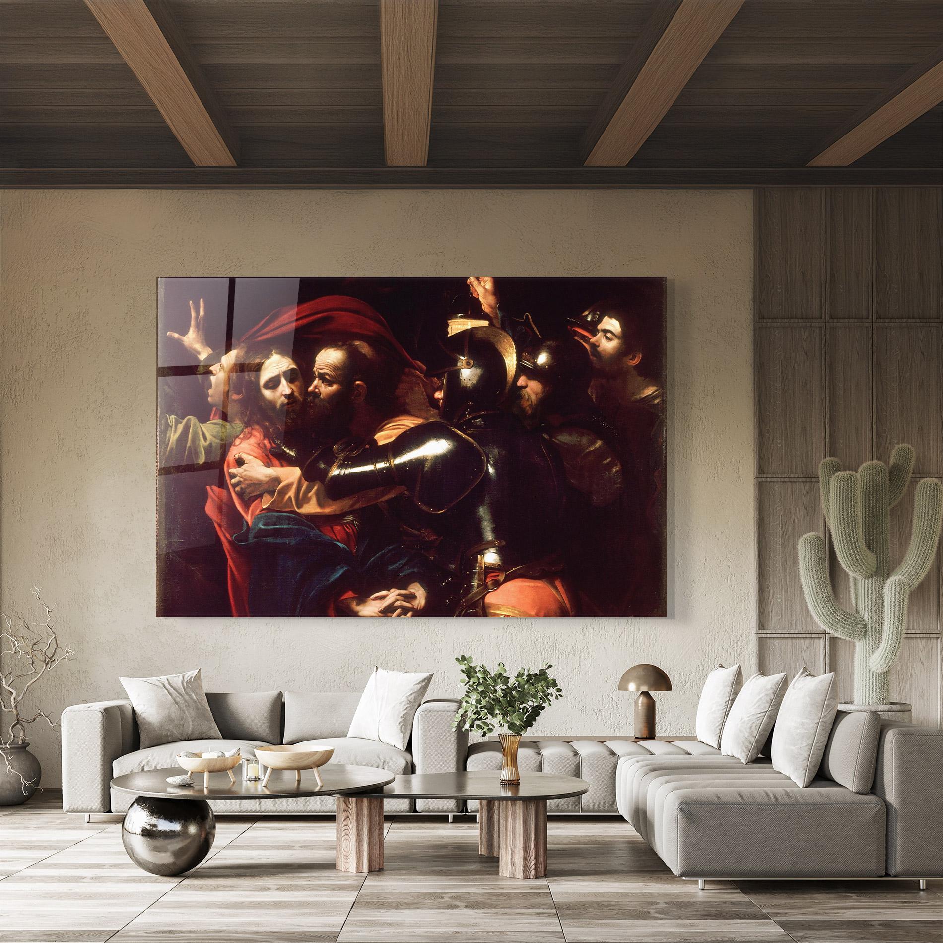 Glasbild The Taking Of Christ mockup 8