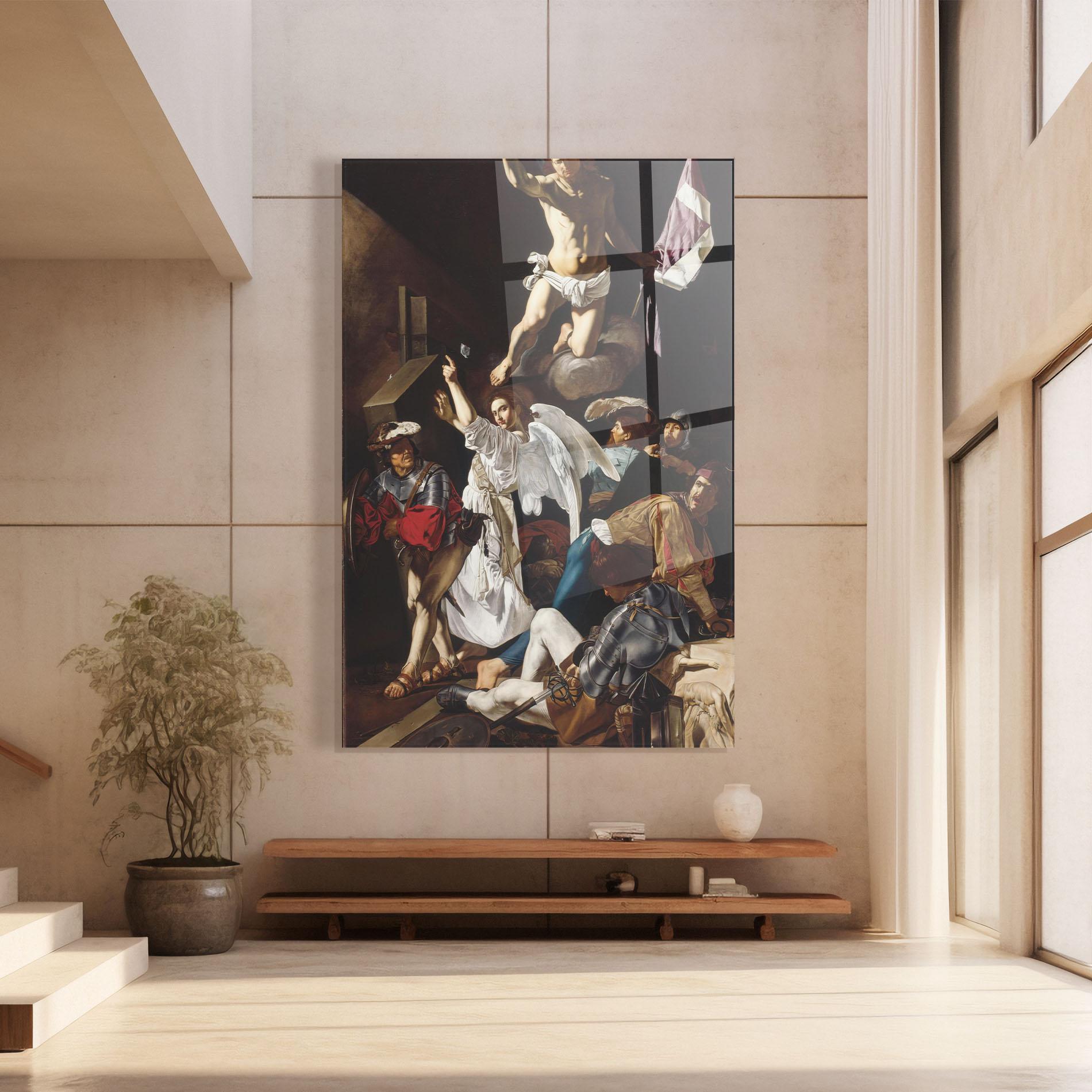 Glasbild Resurrection mockup 8