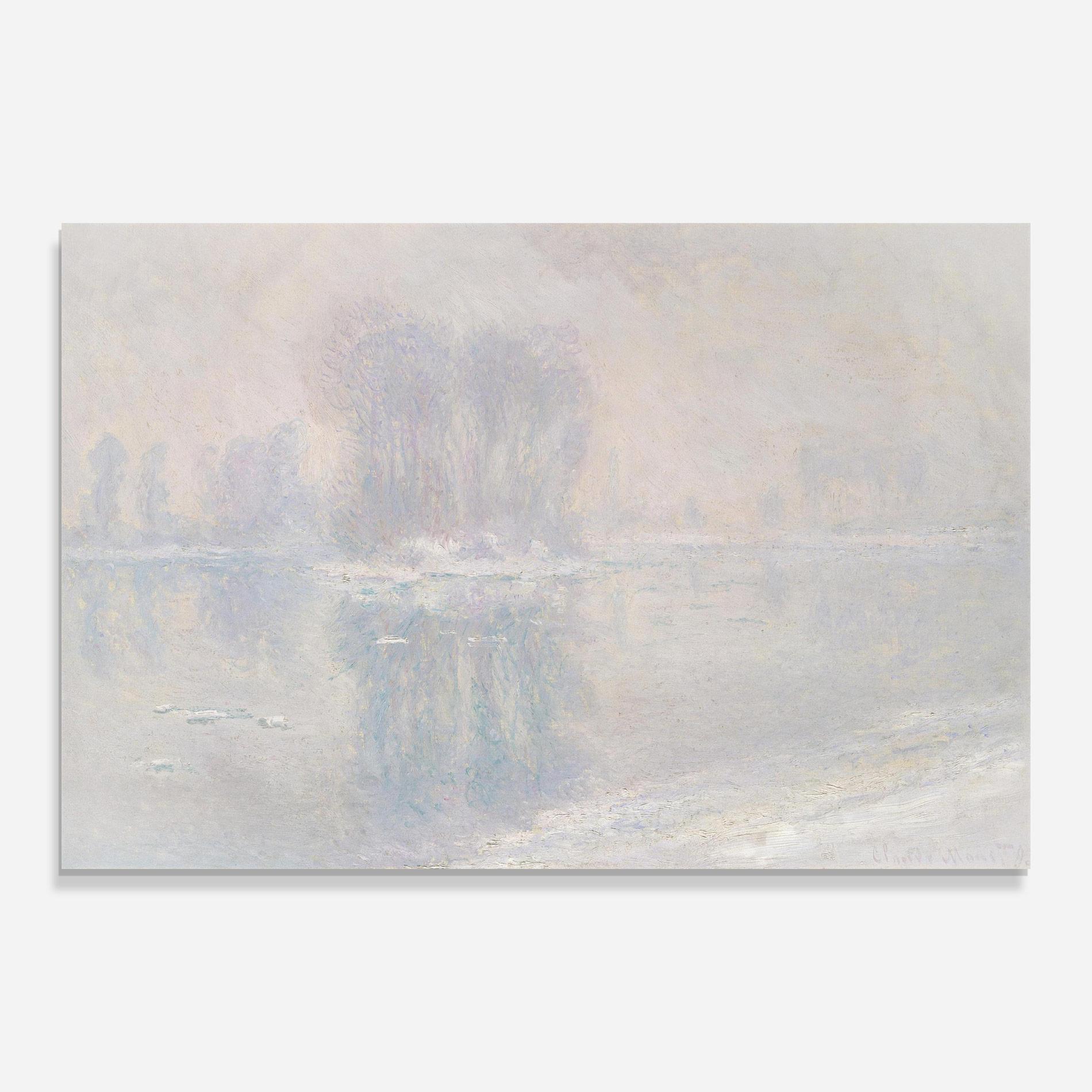 Glasbild Ice Floes mockup 0