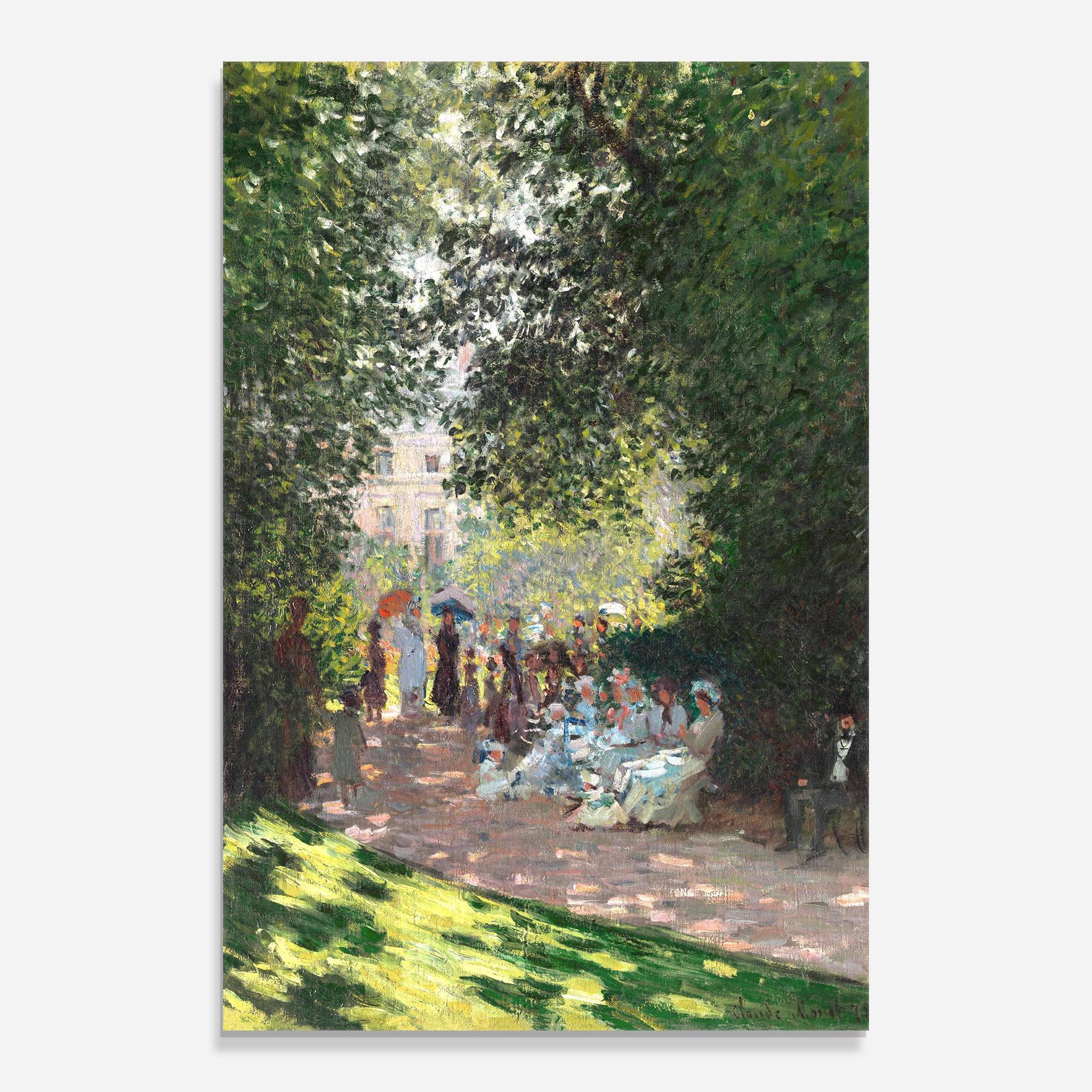 Glasbild The Parc Monceau mockup 0