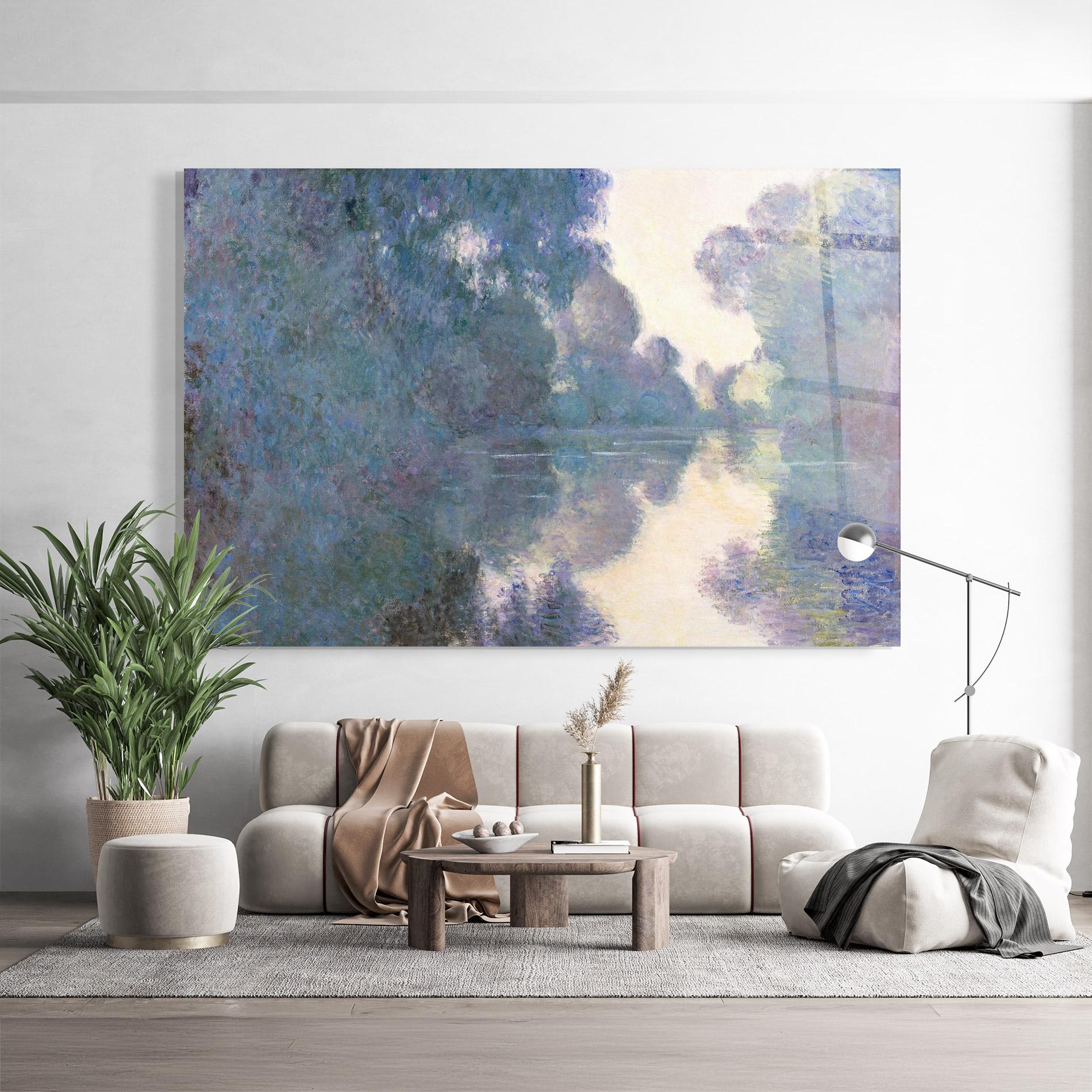 Glasbild Near Giverny mockup 9