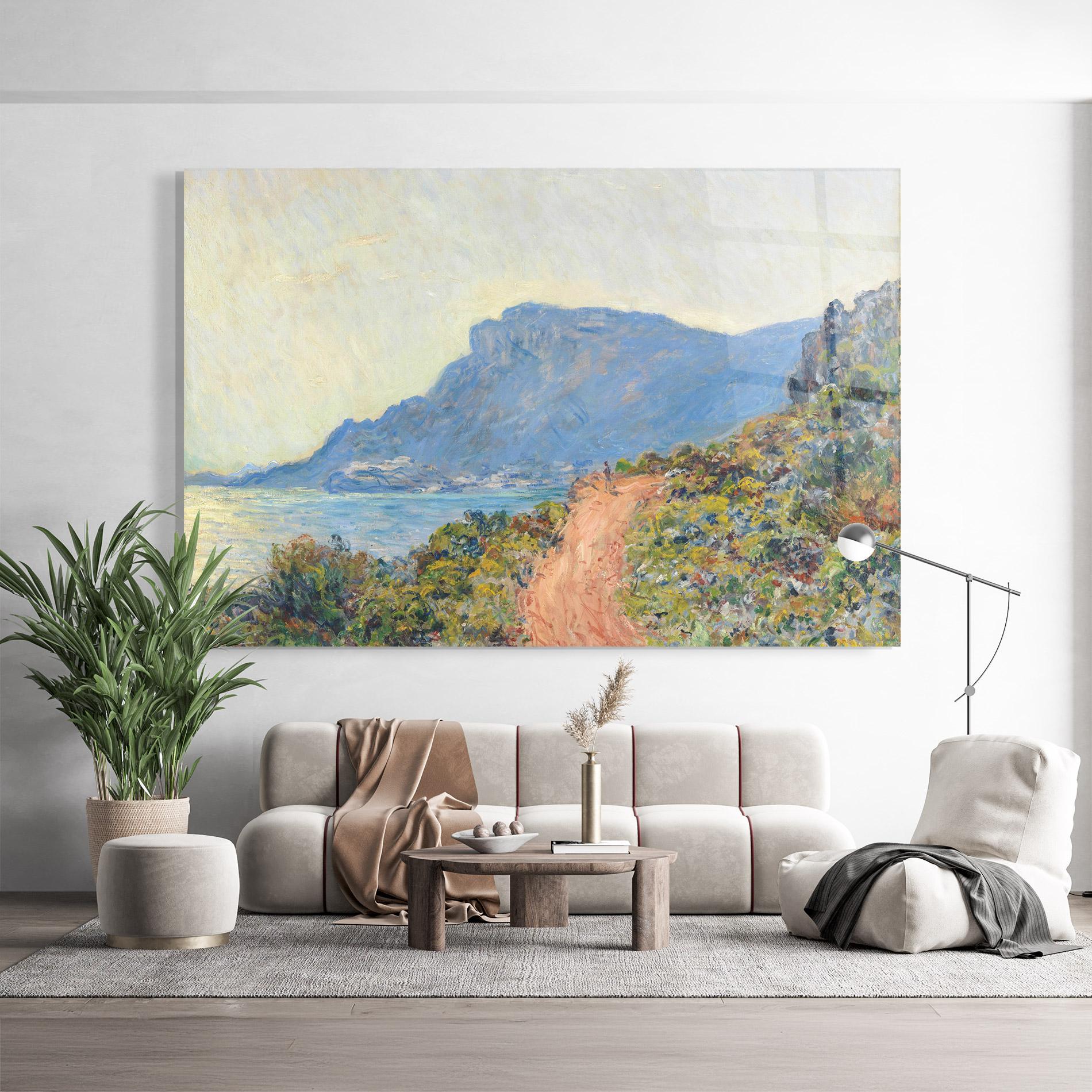 Glasbild Near Monaco mockup 9