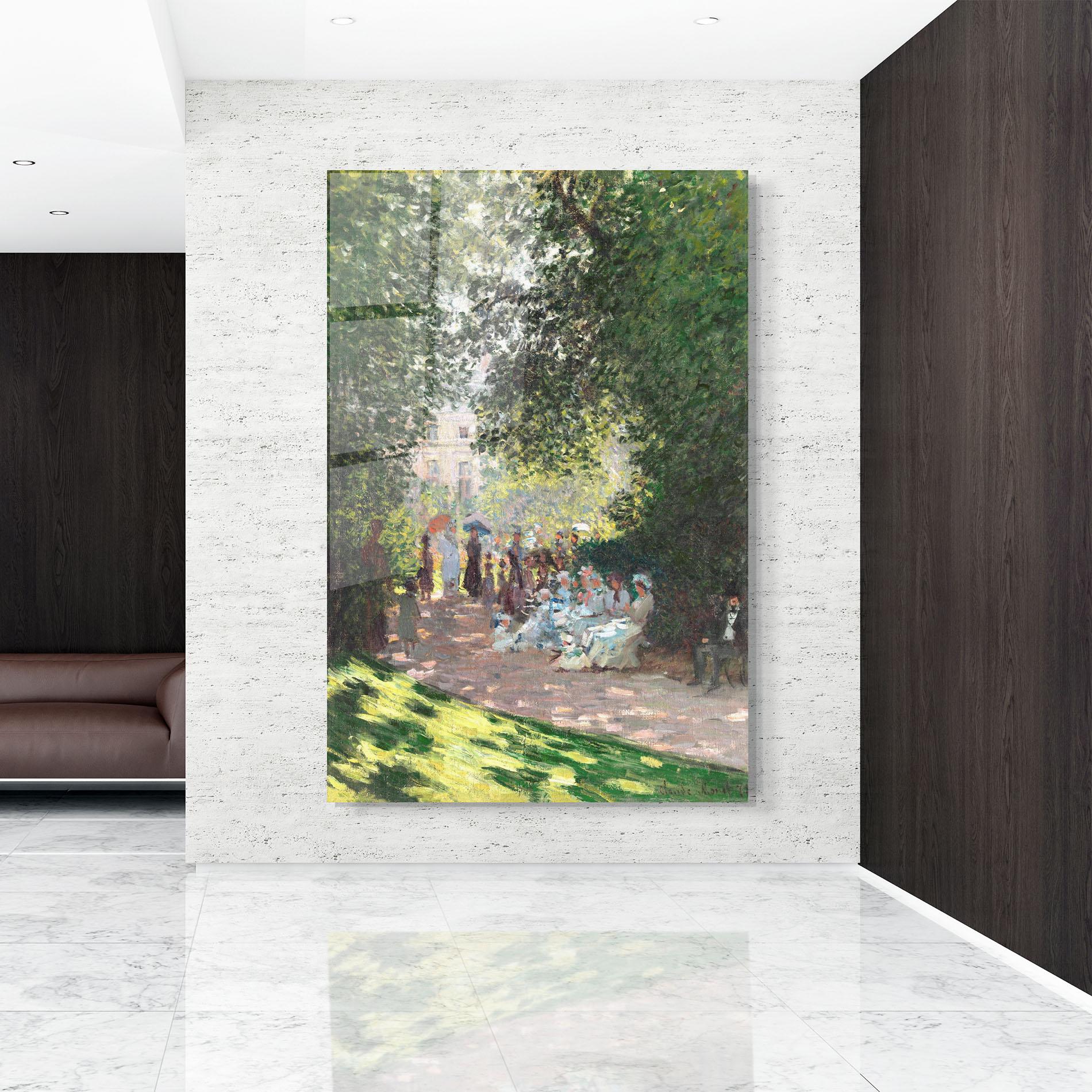 Glasbild The Parc Monceau mockup 9