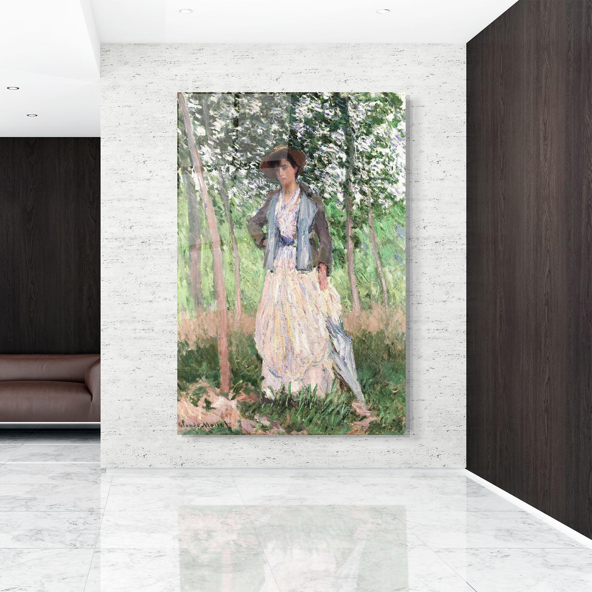 Glasbild The Stroller mockup 9