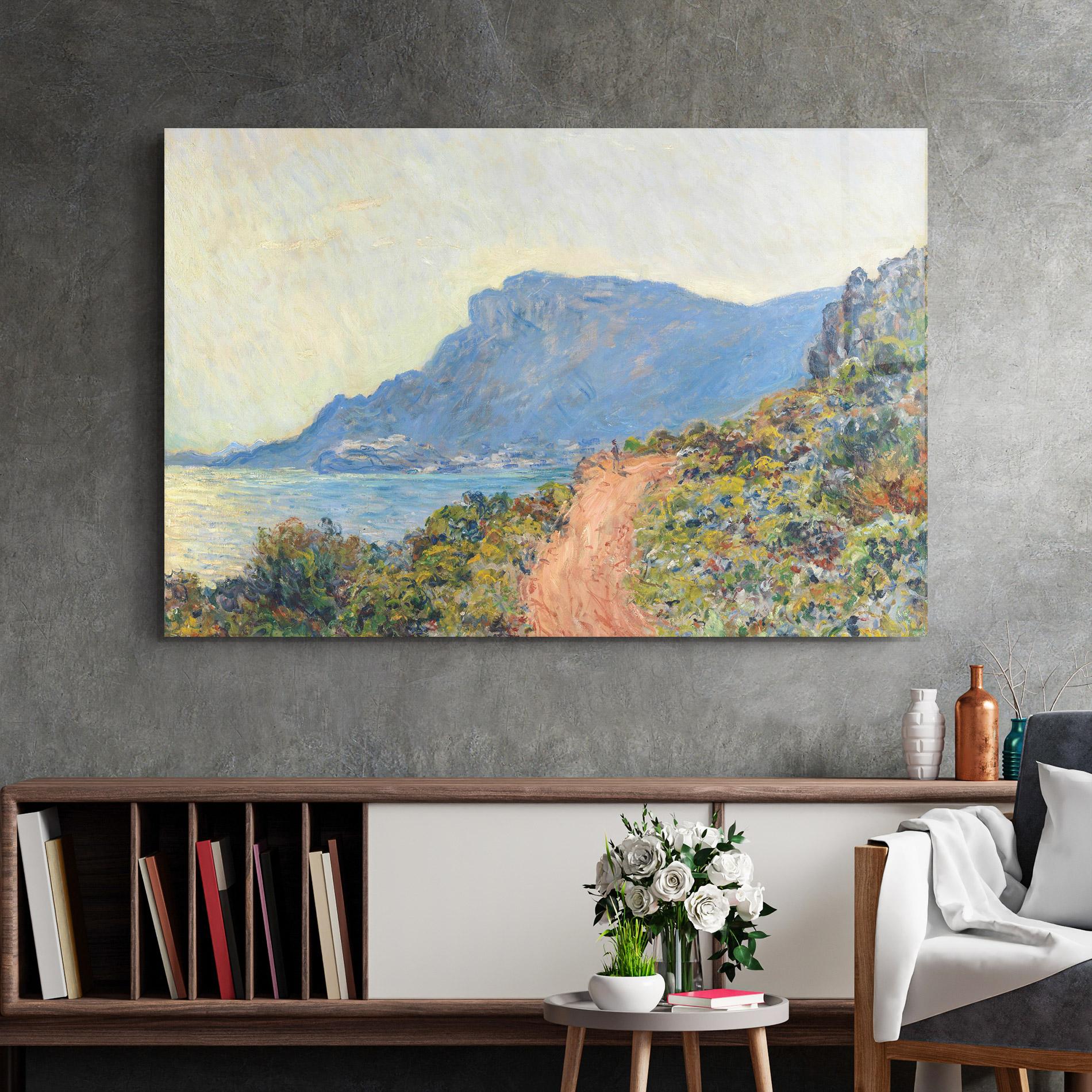 Glasbild Near Monaco mockup 2