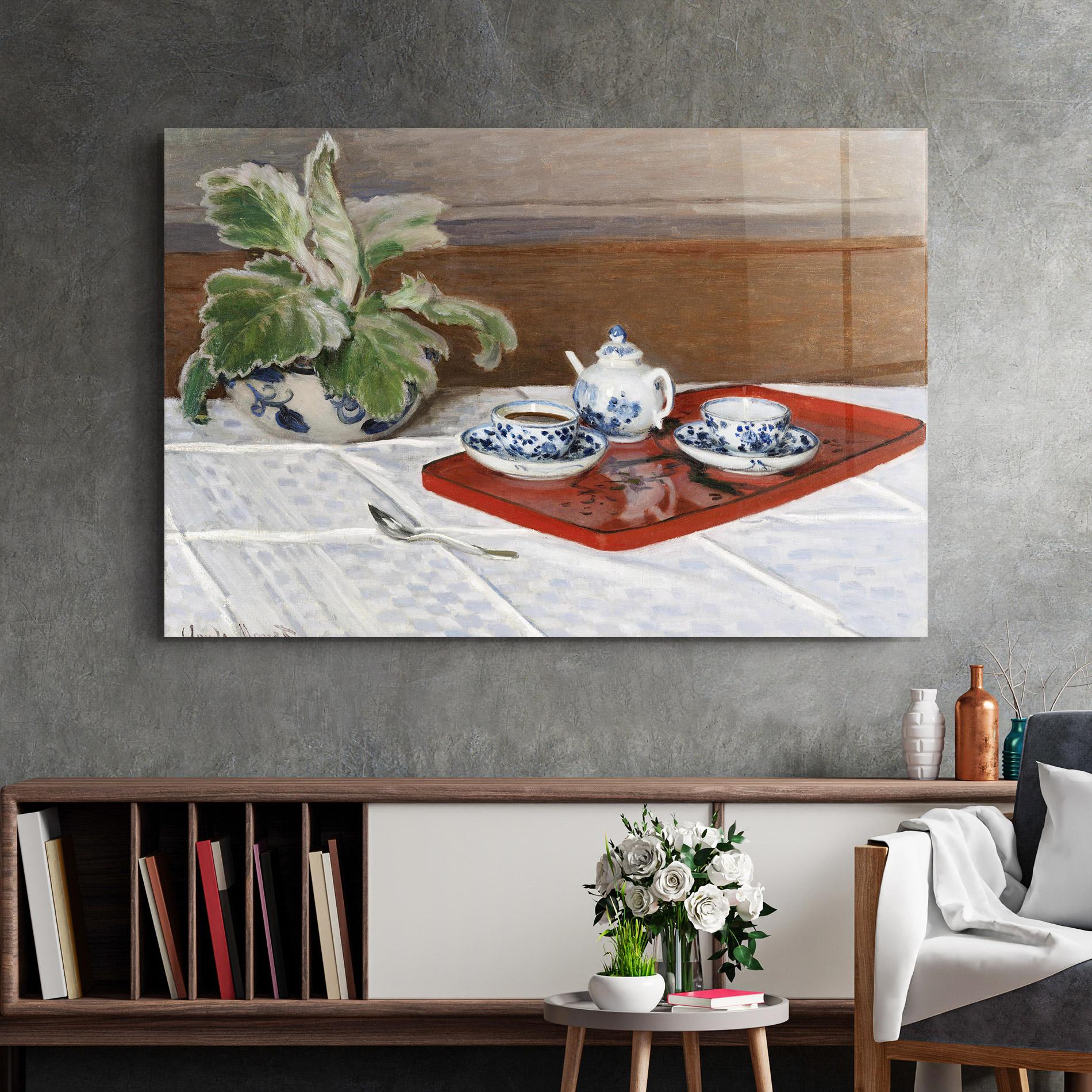 Glasbild Tea Service mockup 2