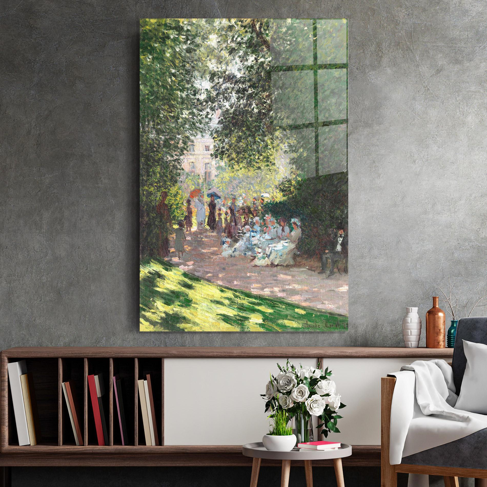 Glasbild The Parc Monceau mockup 2