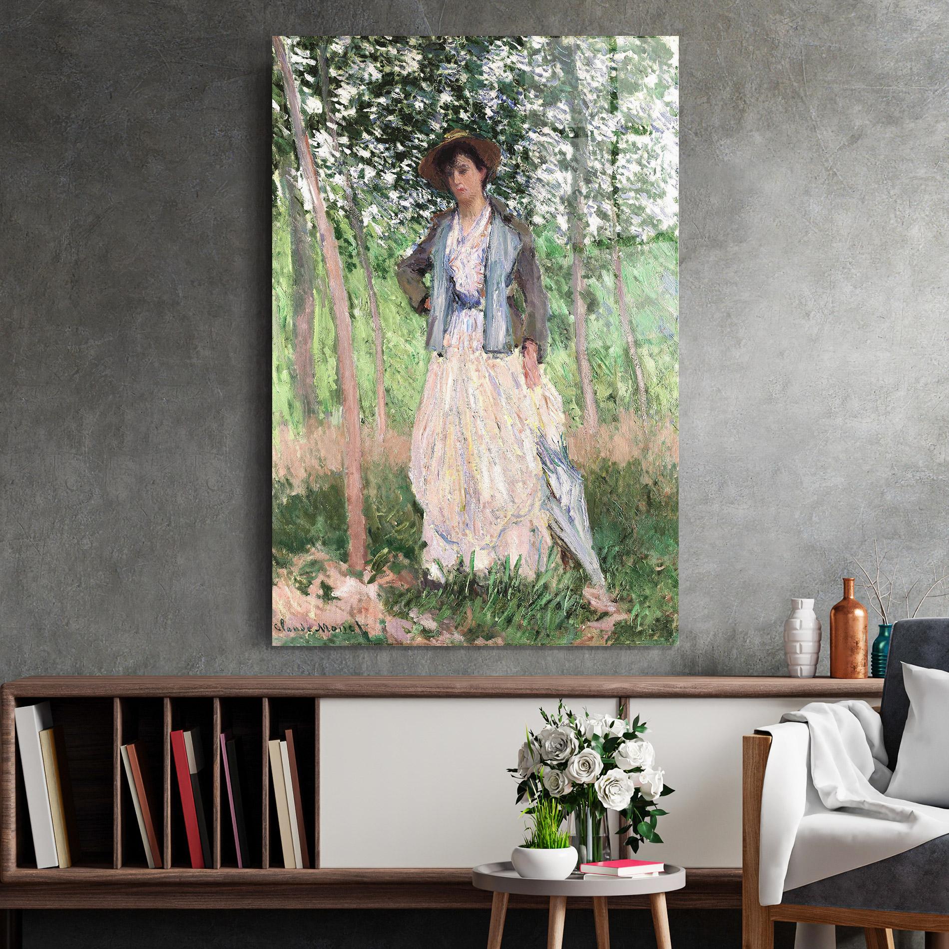 Glasbild The Stroller mockup 2