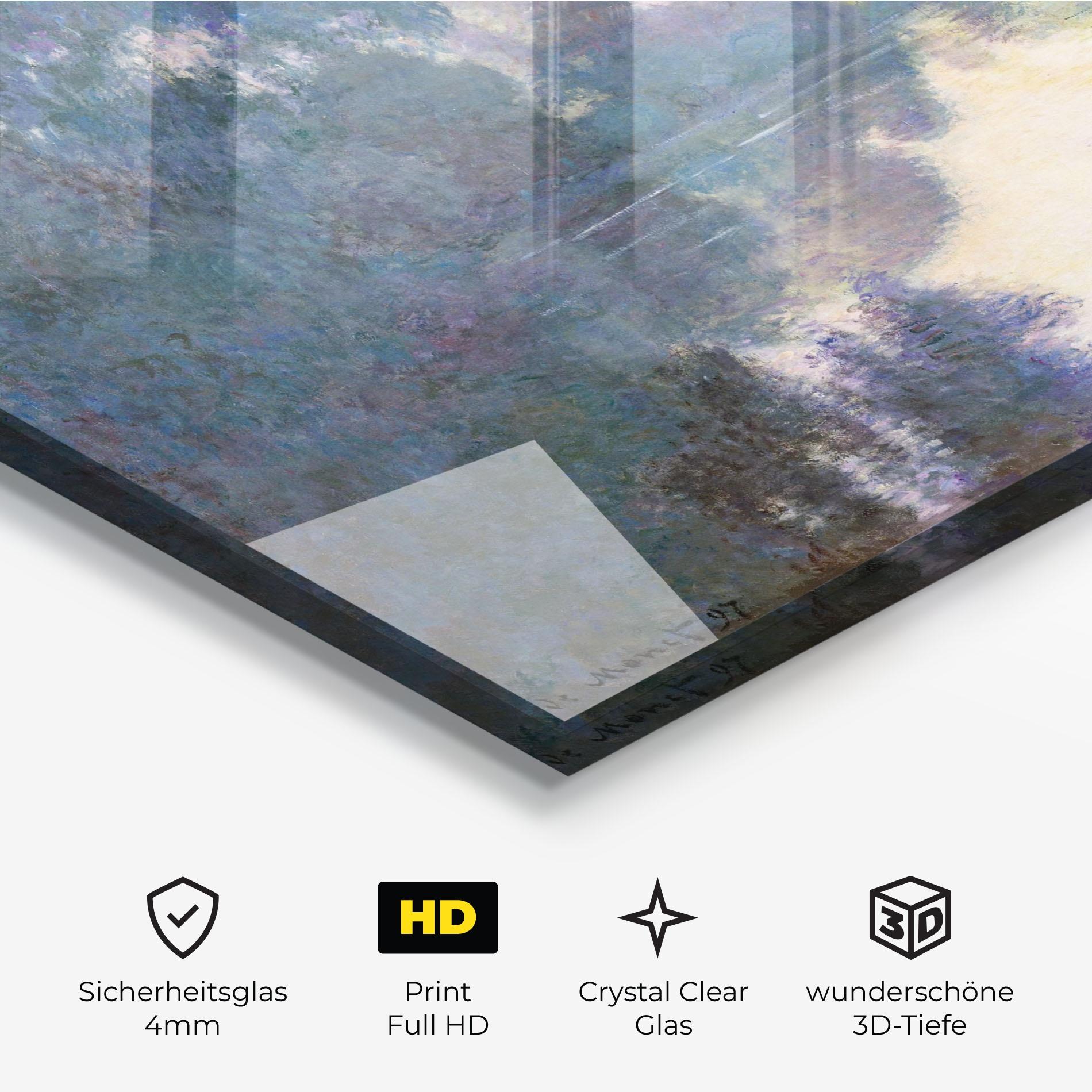 Glasbild Near Giverny mockup 3