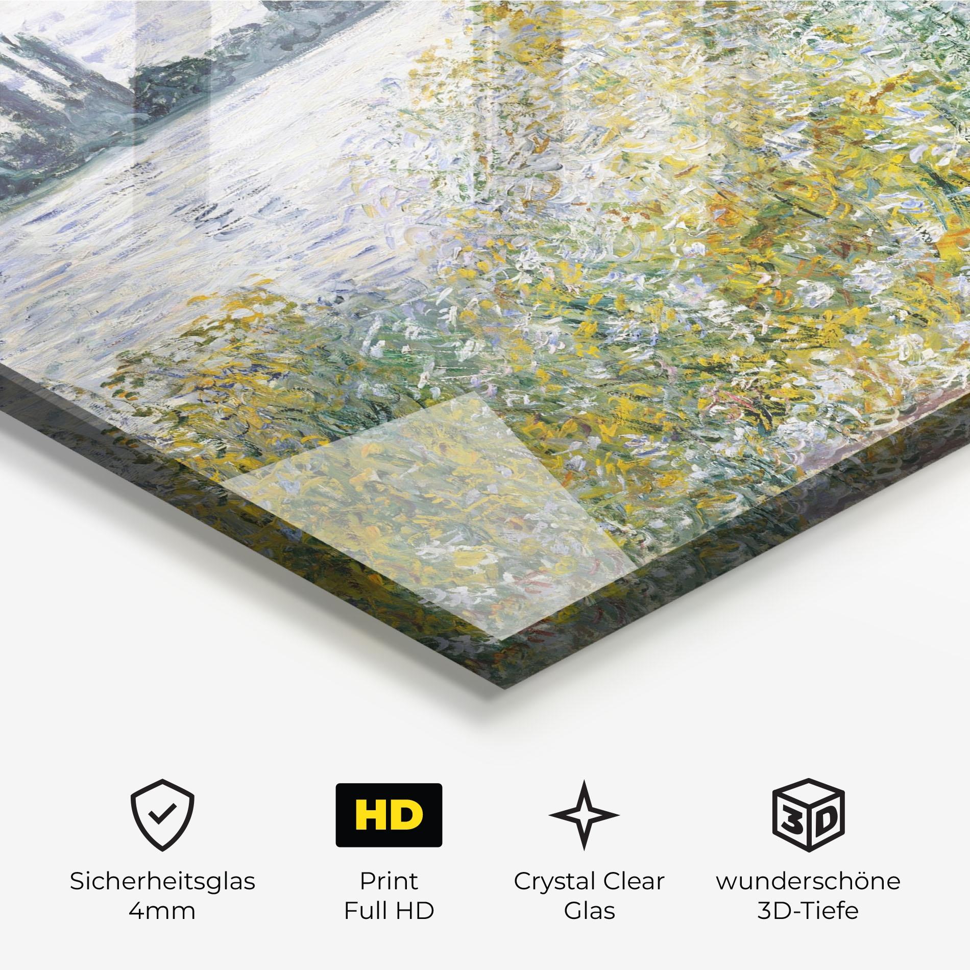 Glasbild Near Vetheuil mockup 3