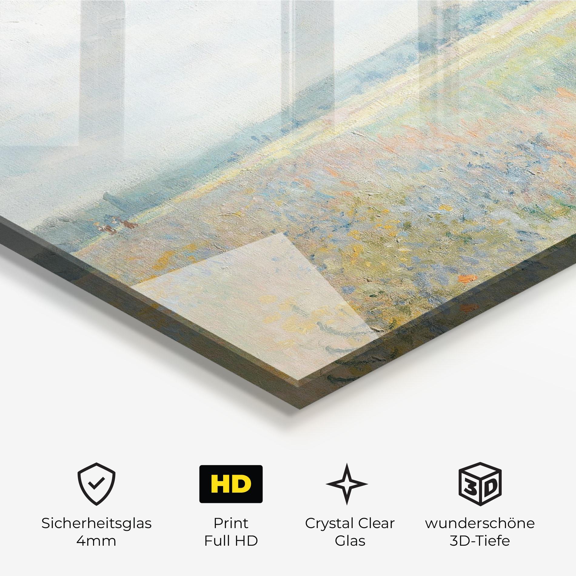 Glasbild Vintage Artwork mockup 3