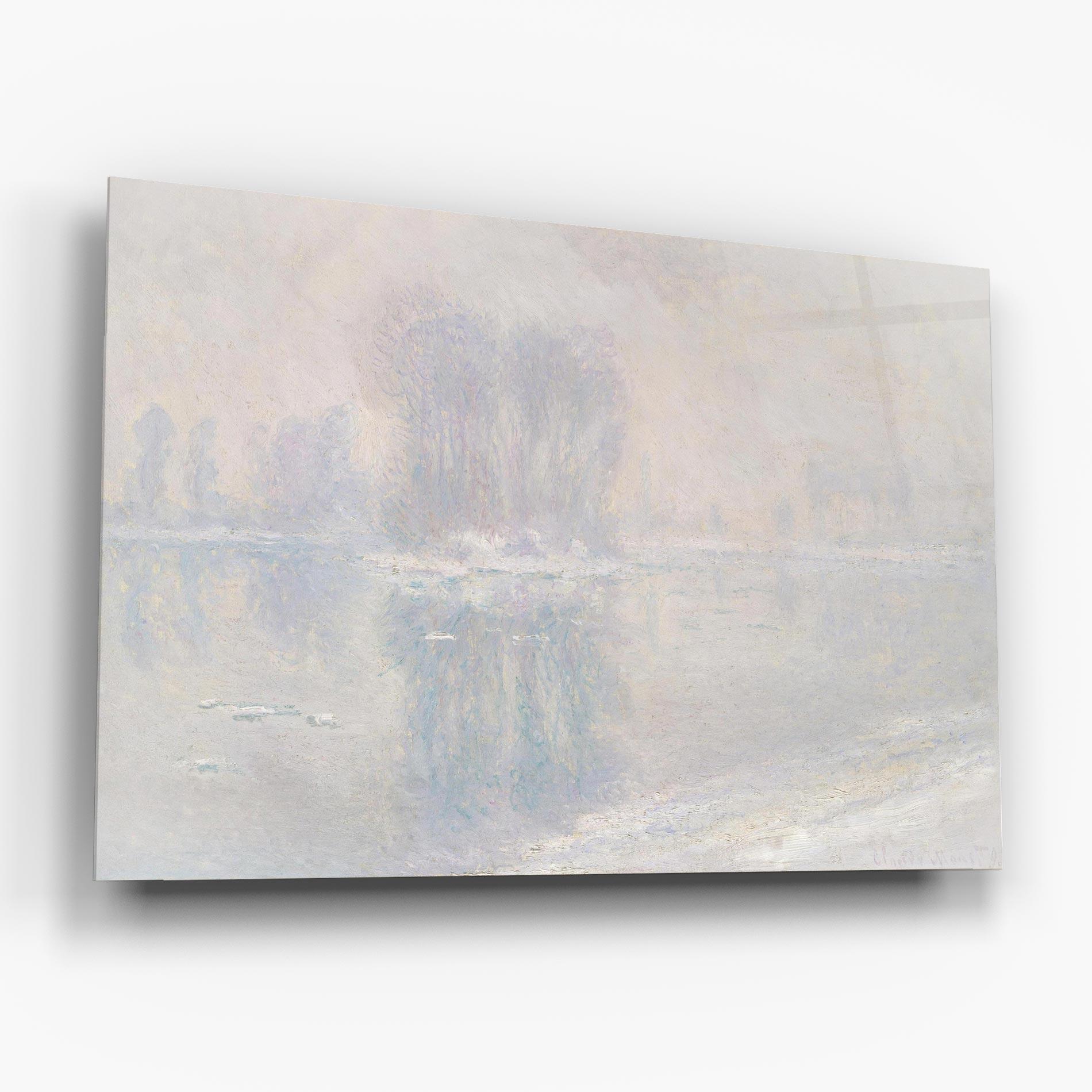 Glasbild Ice Floes mockup 6