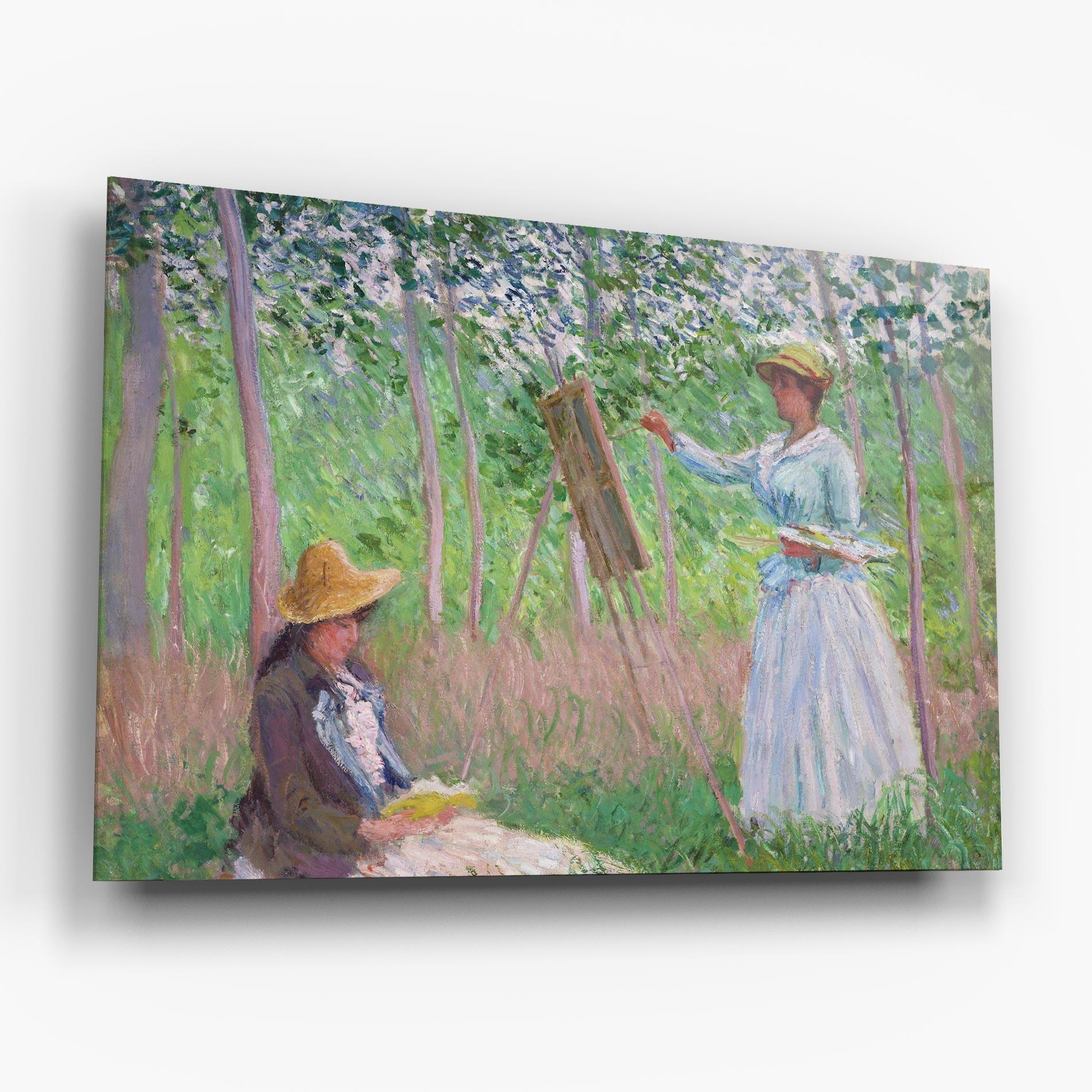 Glasbild In The Woods At Giverny mockup 6