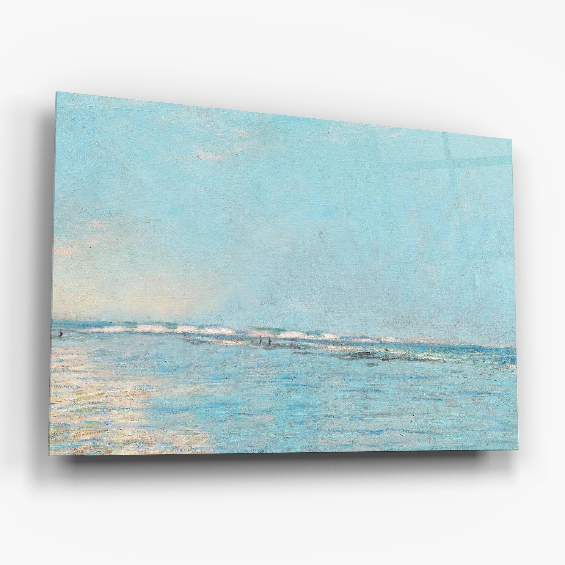 Glasbild Monet's Beach mockup 6