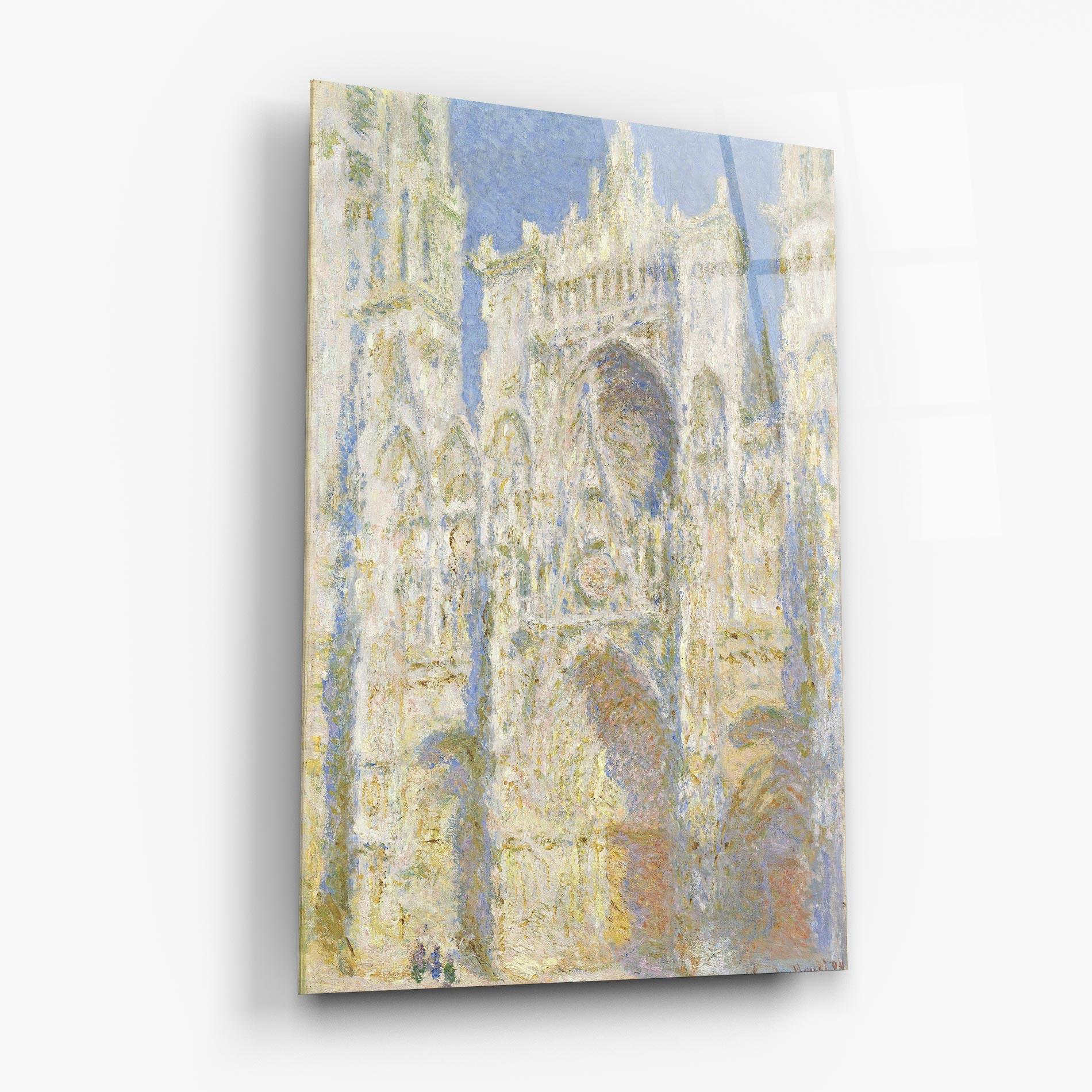 Glasbild Rouen Cathedral mockup 6