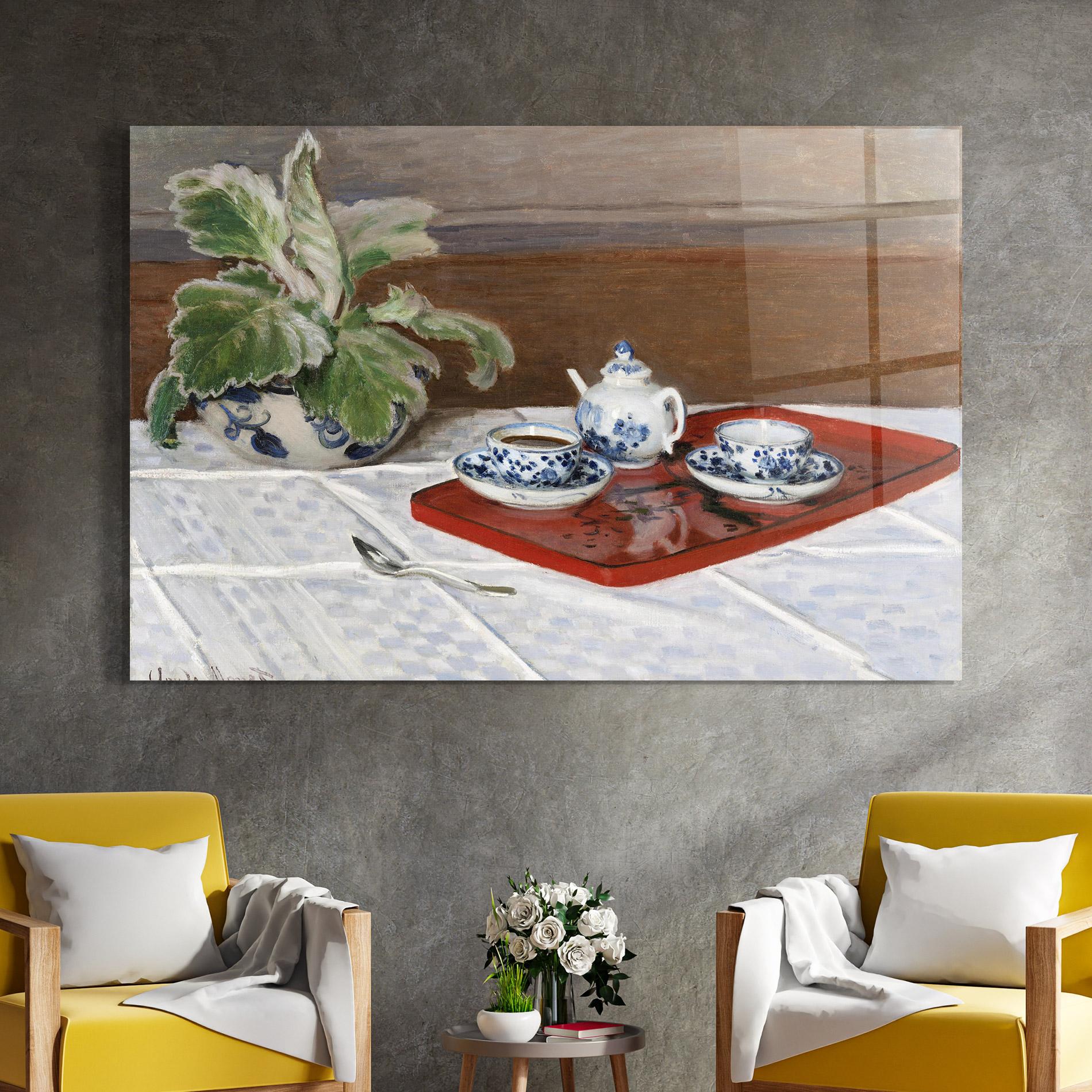 Glasbild Tea Service mockup 4