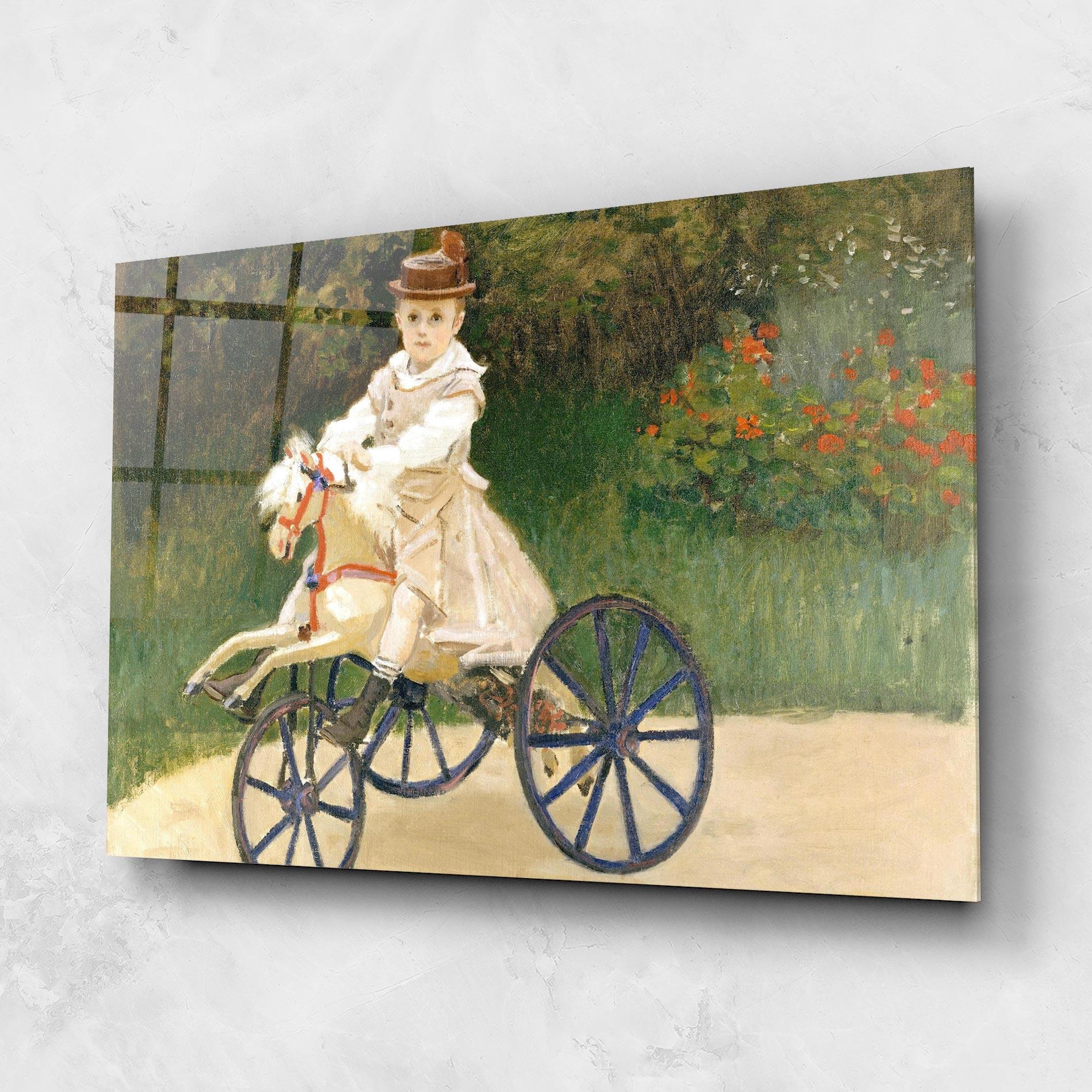 Glasbild Hobby Horse mockup 1