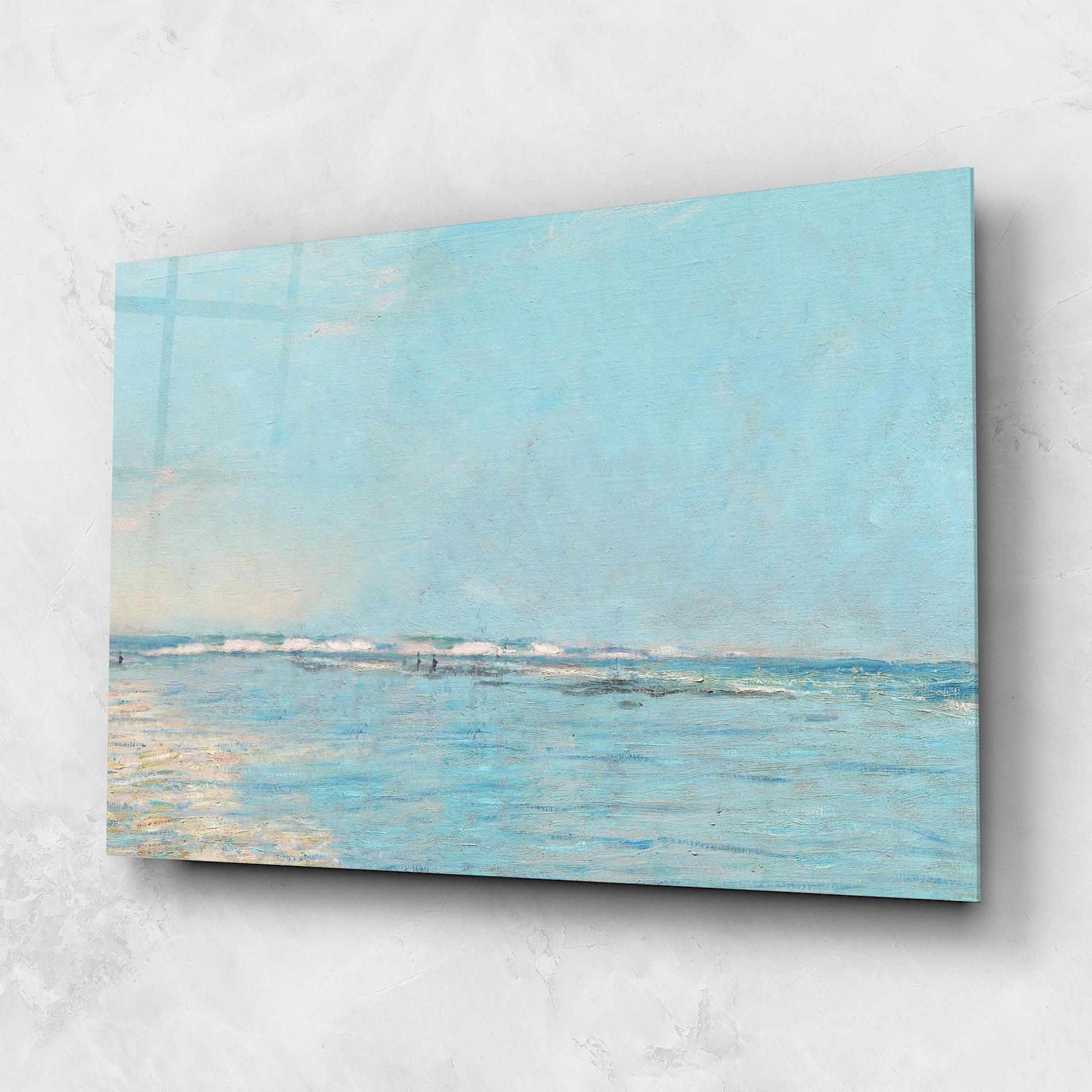 Glasbild Monet's Beach mockup 1