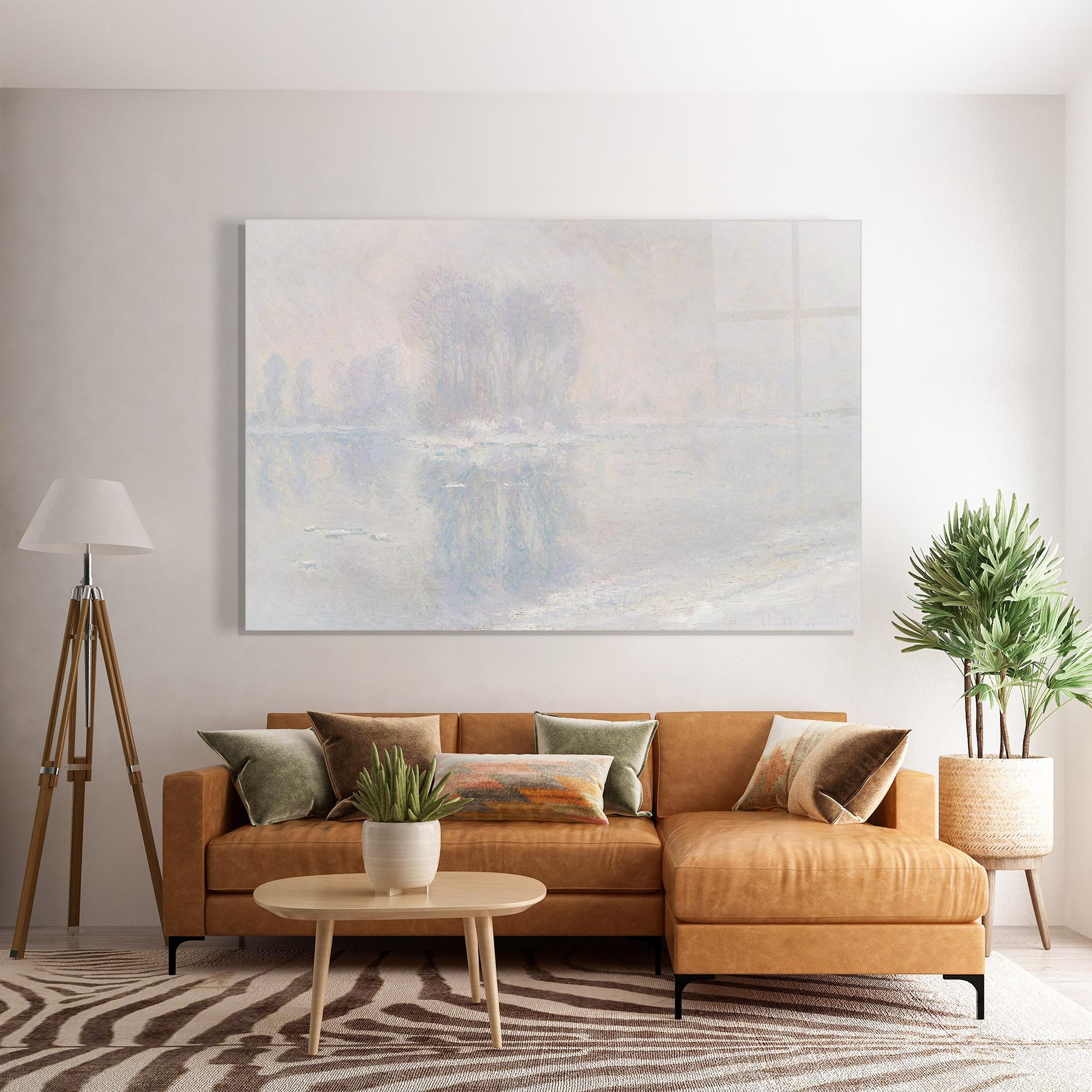 Glasbild Ice Floes mockup 7