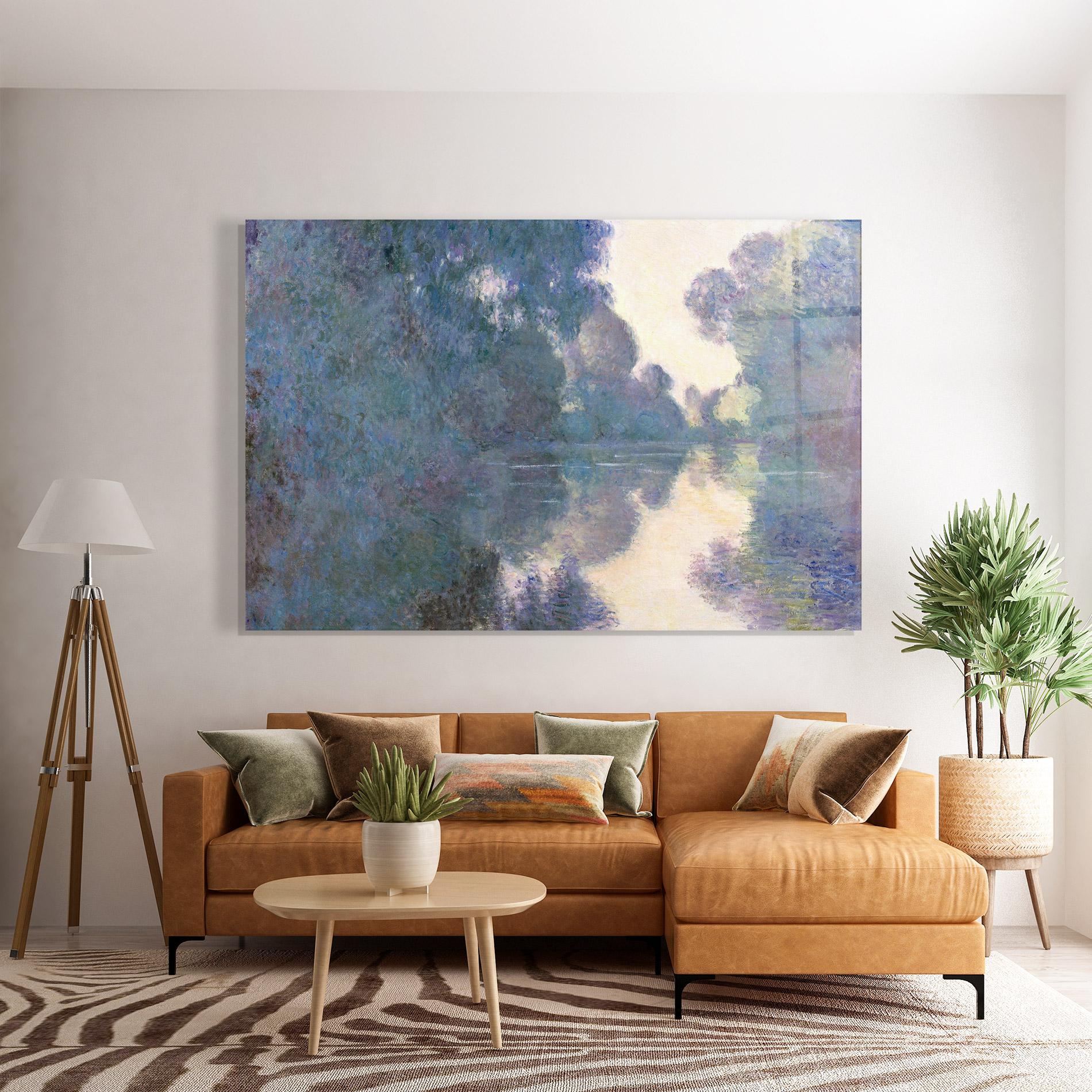 Glasbild Near Giverny mockup 7