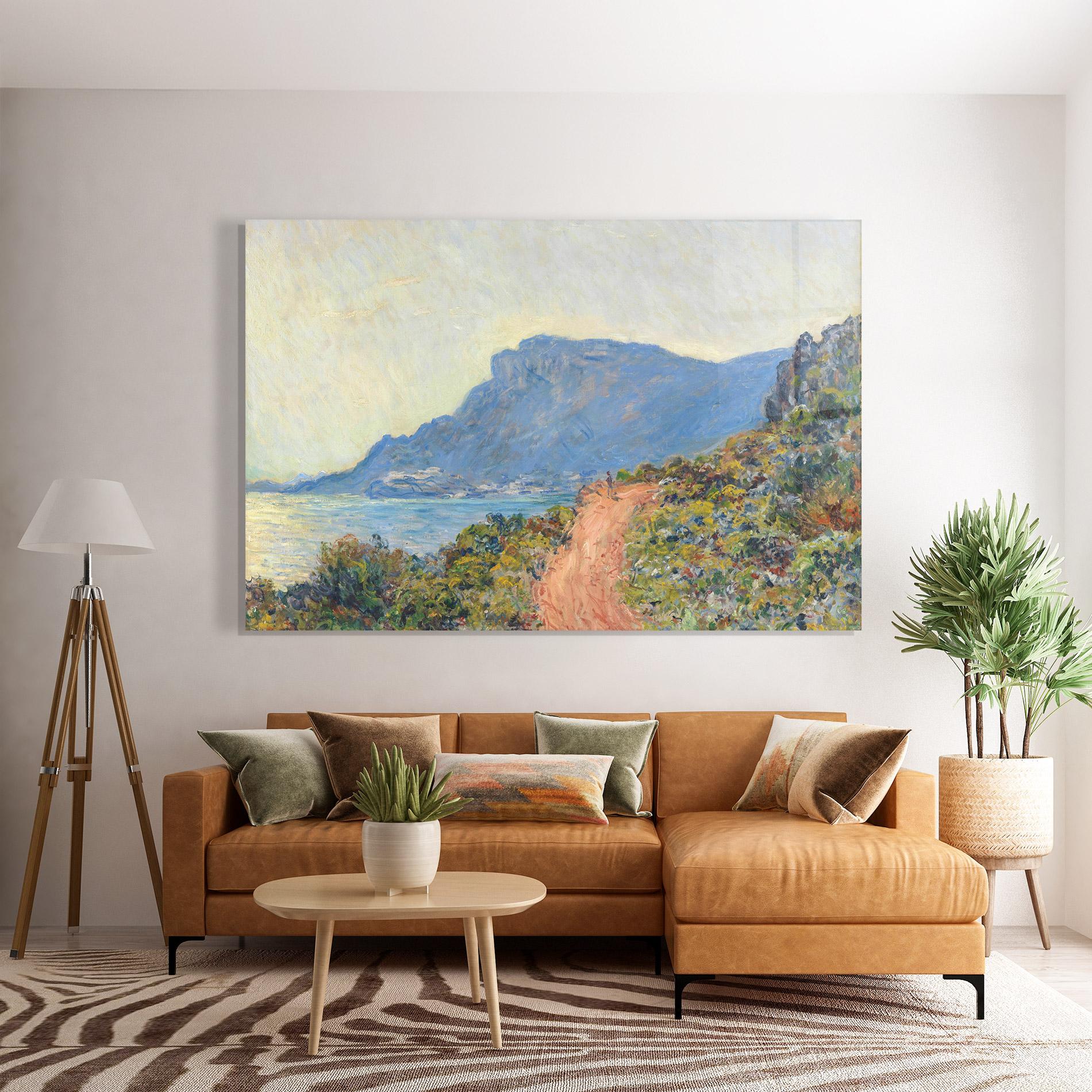 Glasbild Near Monaco mockup 7