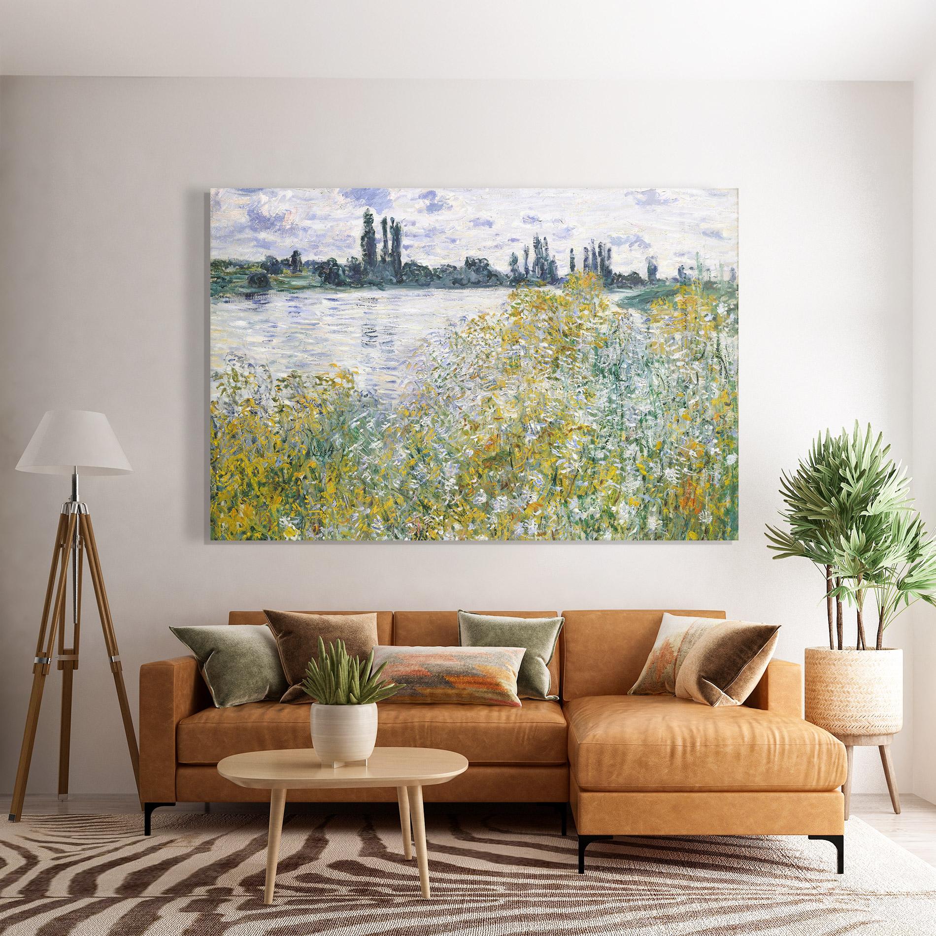 Glasbild Near Vetheuil mockup 7