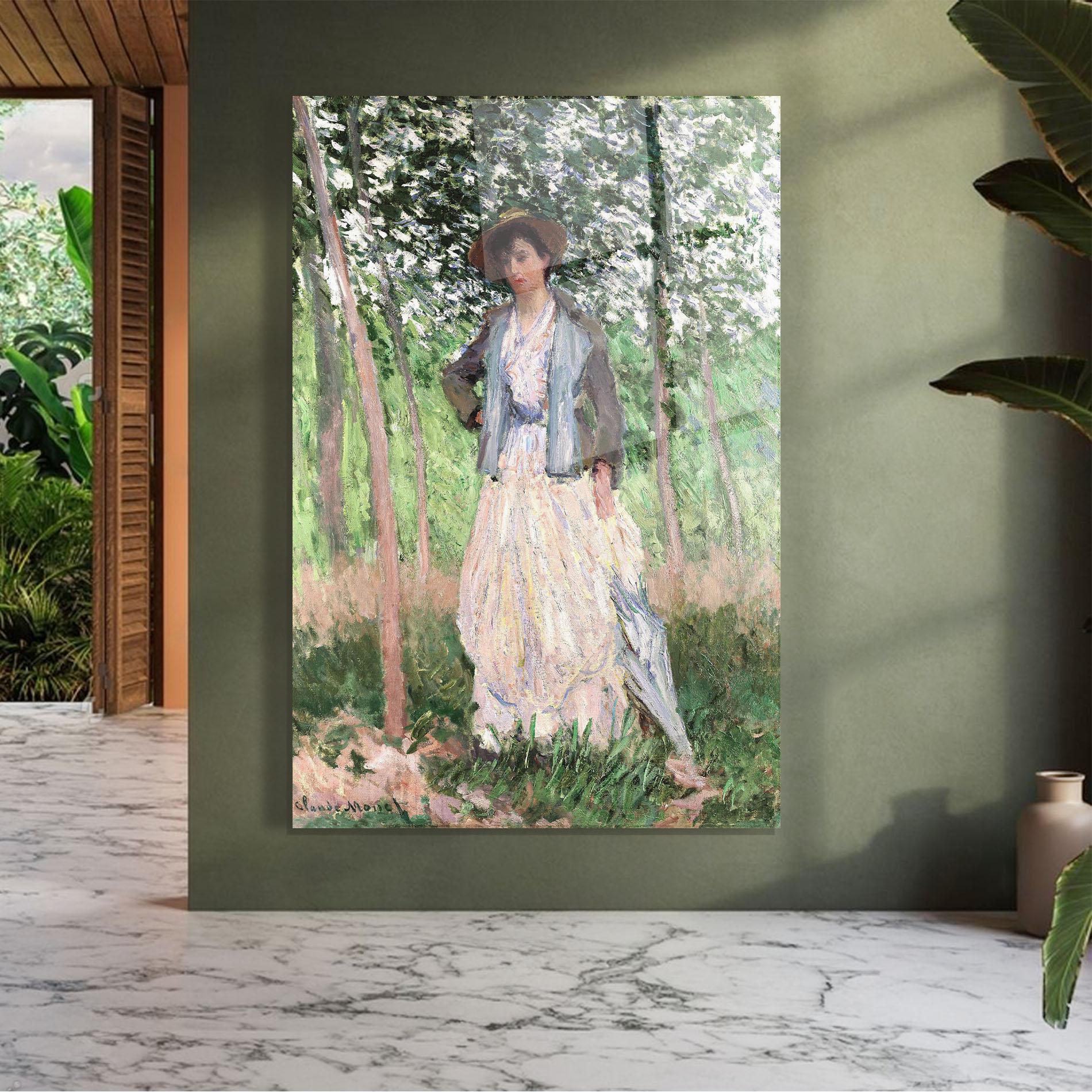 Glasbild The Stroller mockup 7