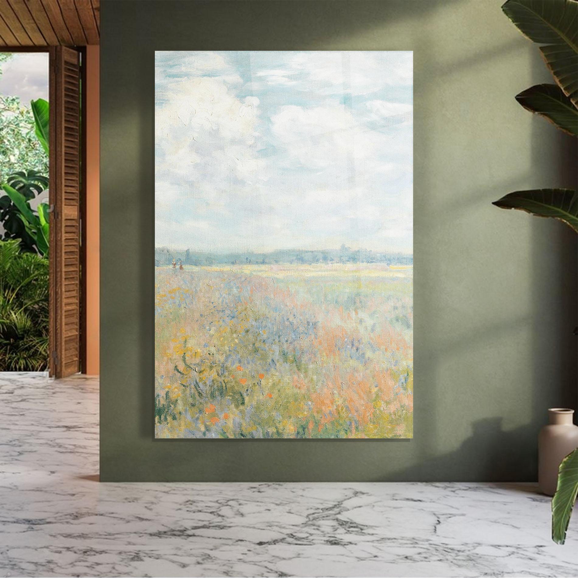 Glasbild Vintage Artwork mockup 7