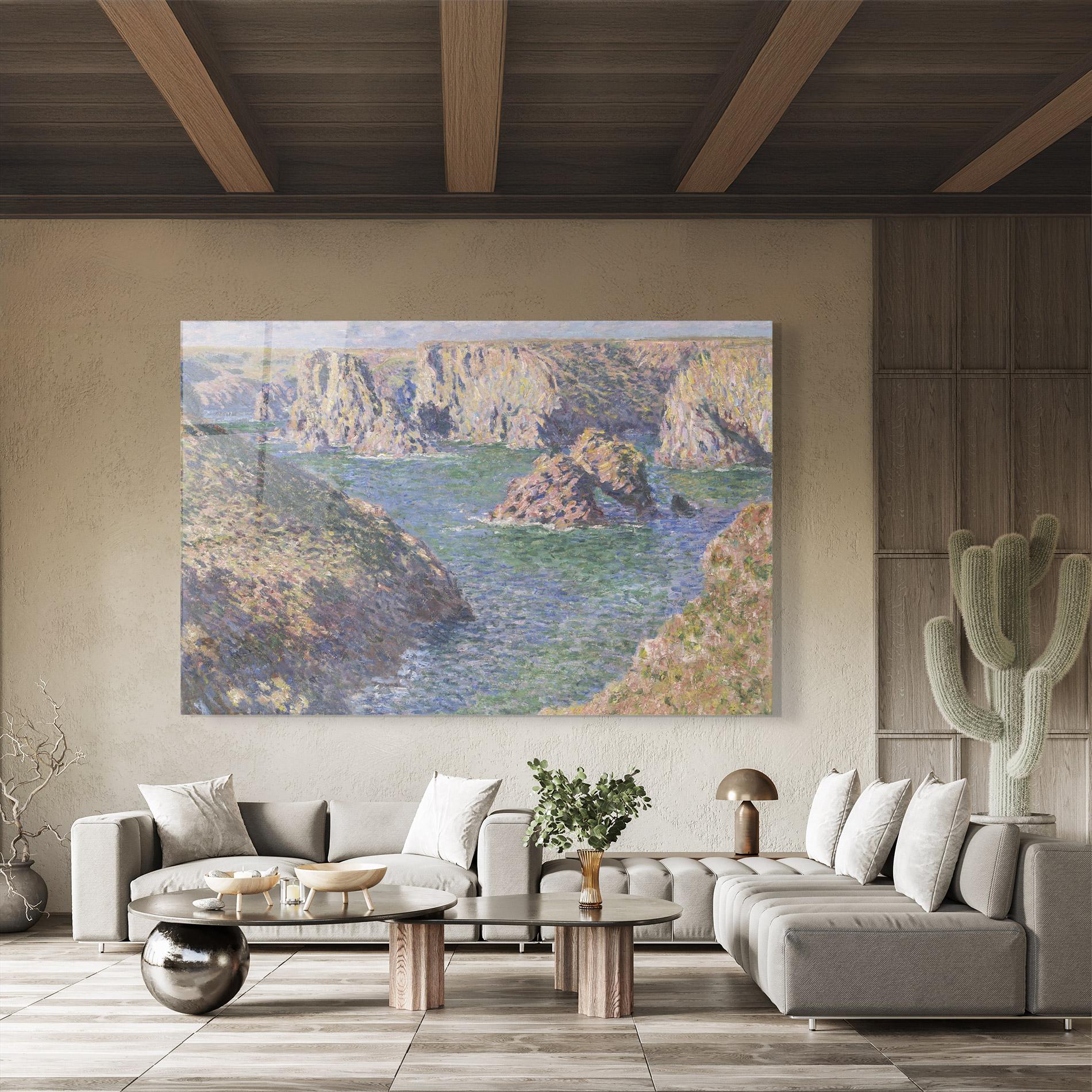 Glasbild Belle Isle mockup 8