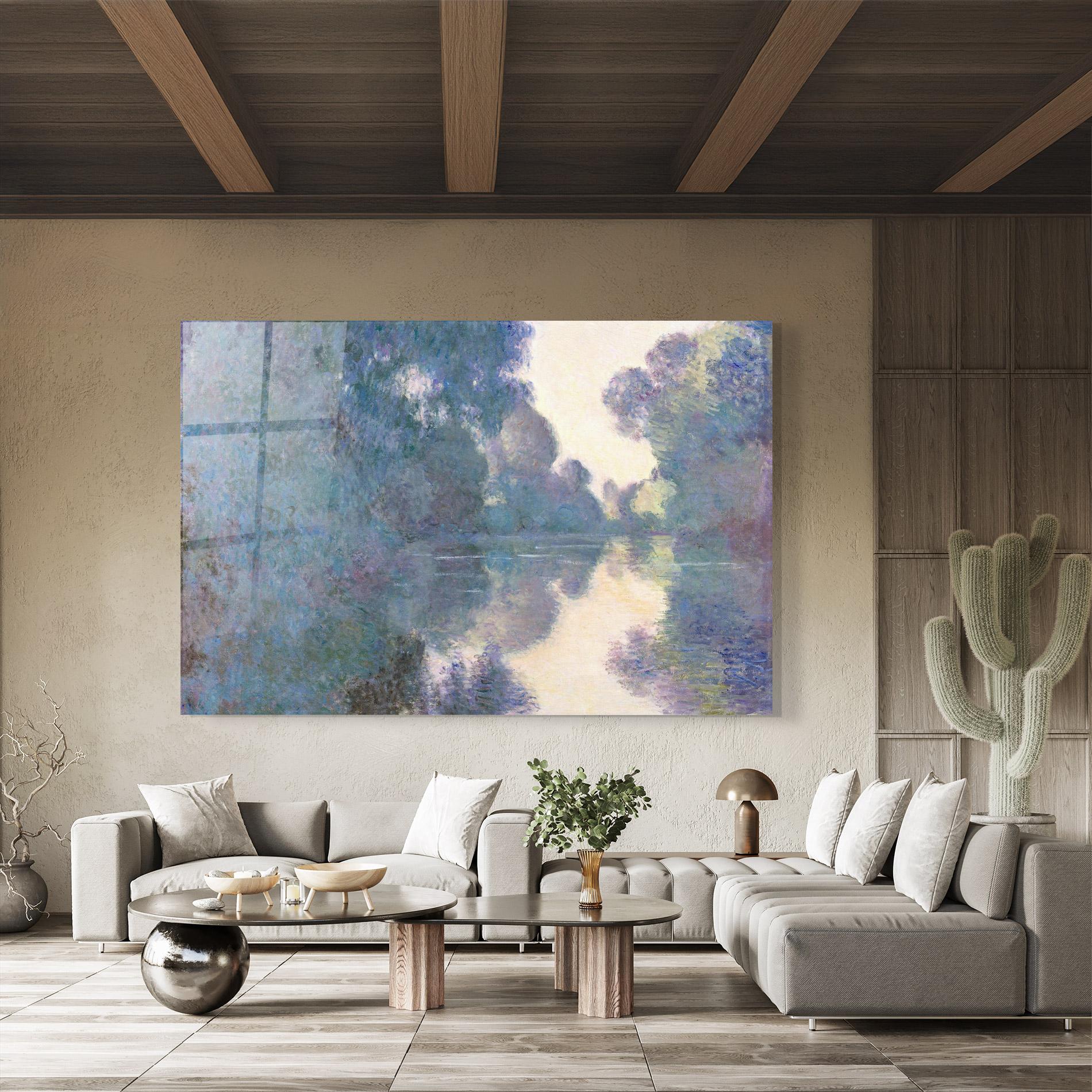 Glasbild Near Giverny mockup 8