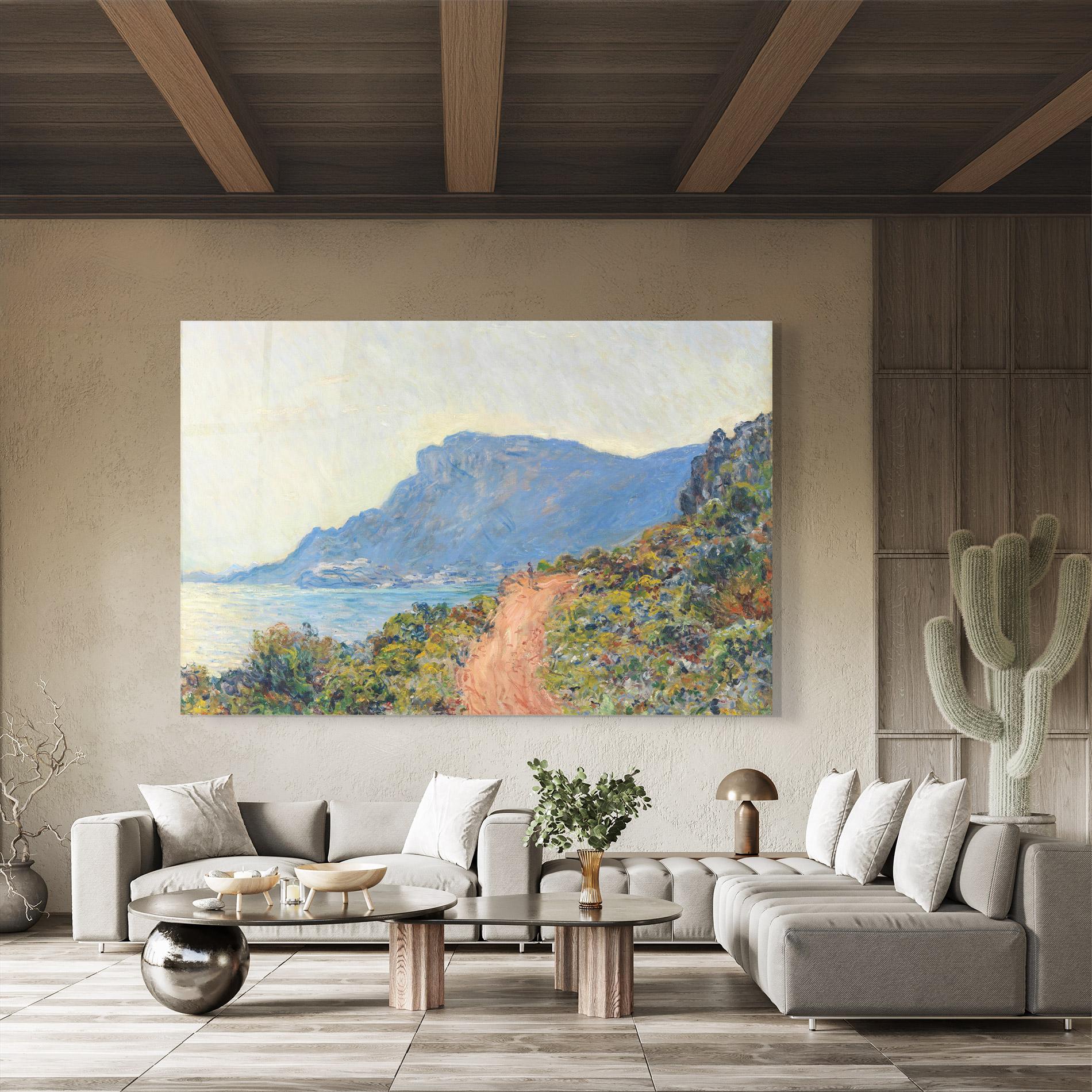 Glasbild Near Monaco mockup 8