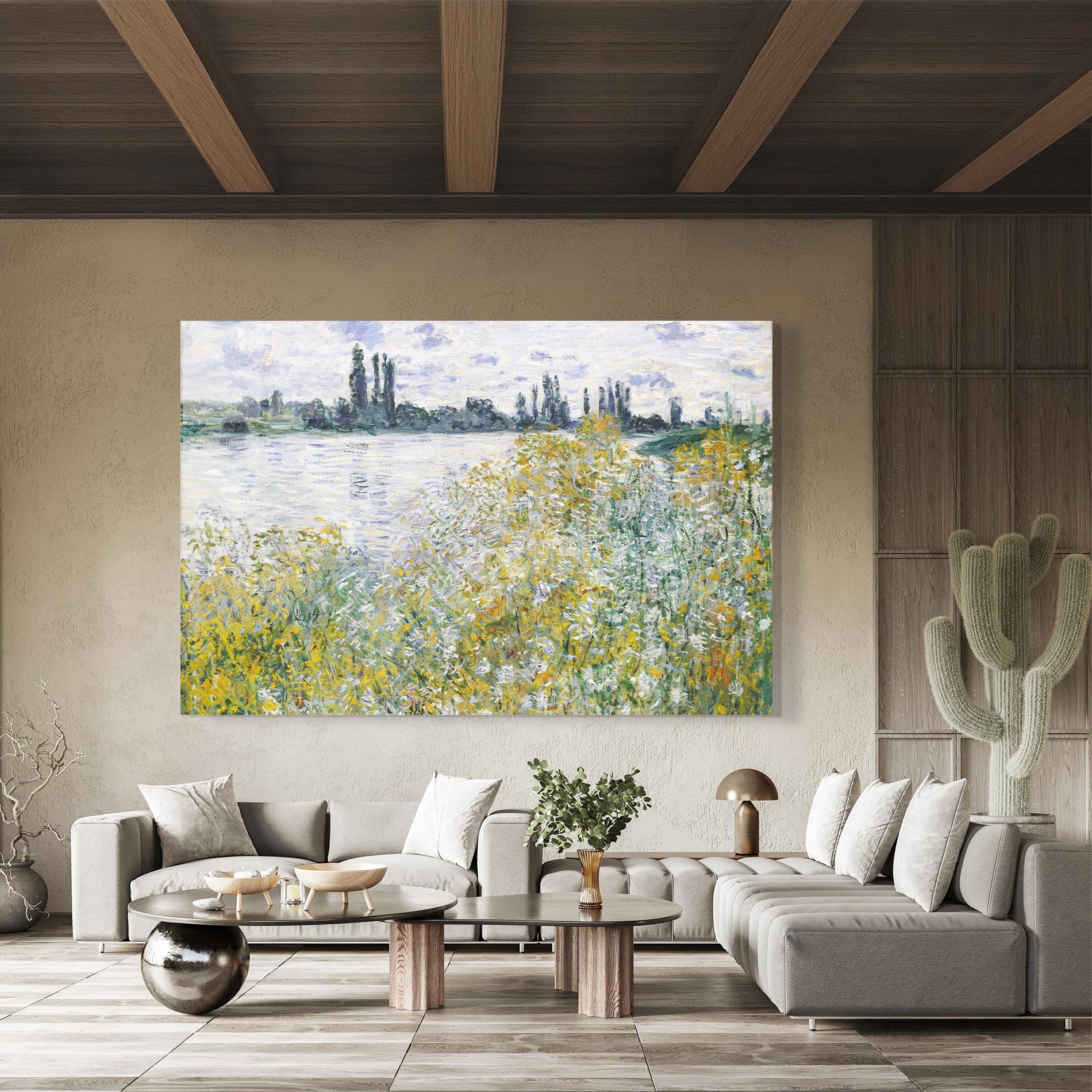 Glasbild Near Vetheuil mockup 8