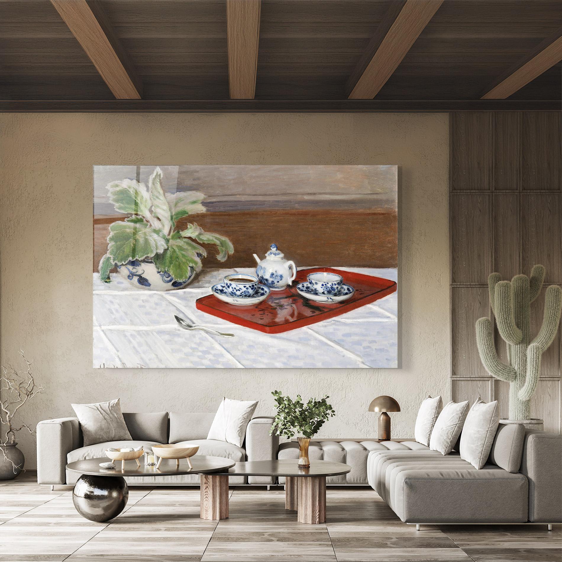 Glasbild Tea Service mockup 8