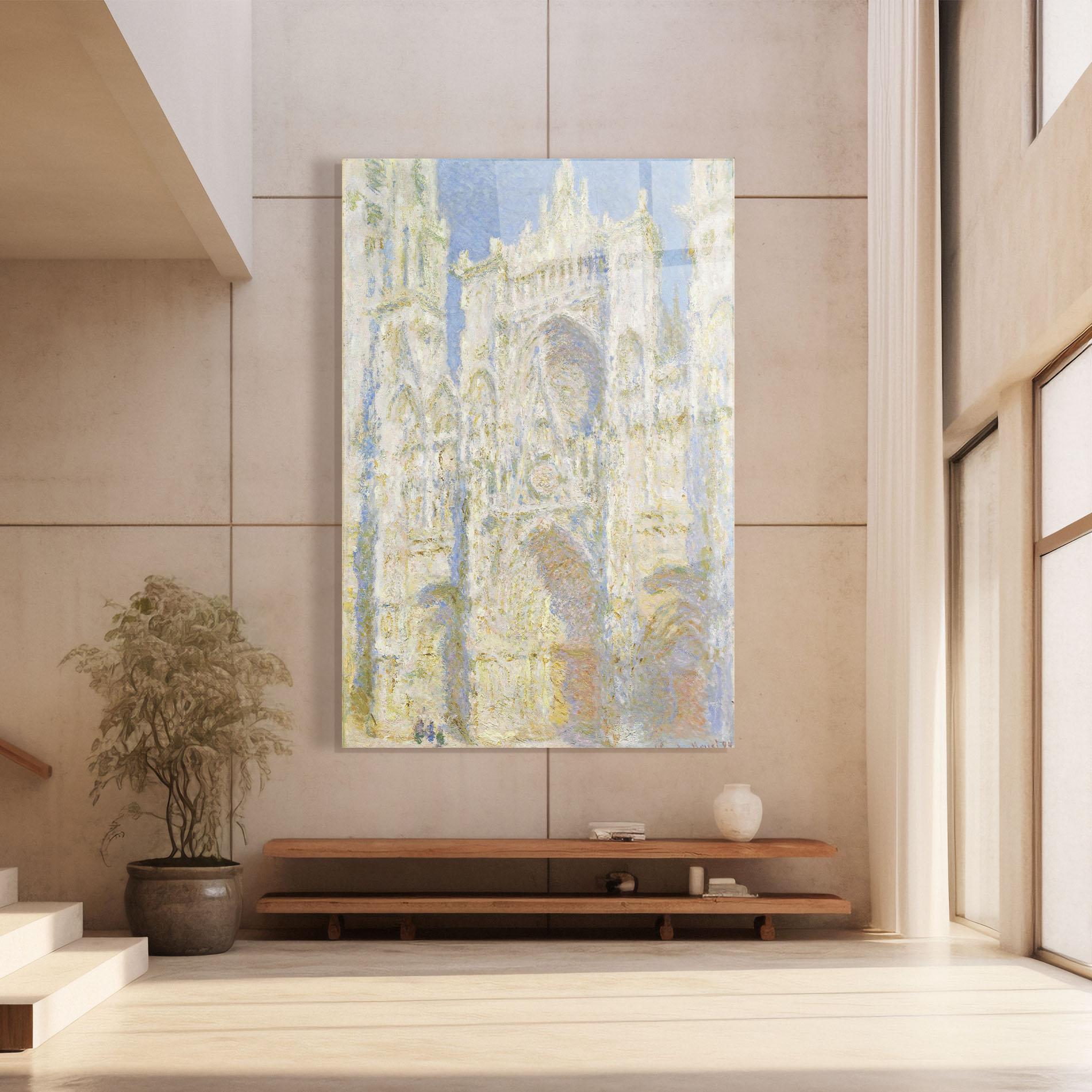 Glasbild Rouen Cathedral mockup 8