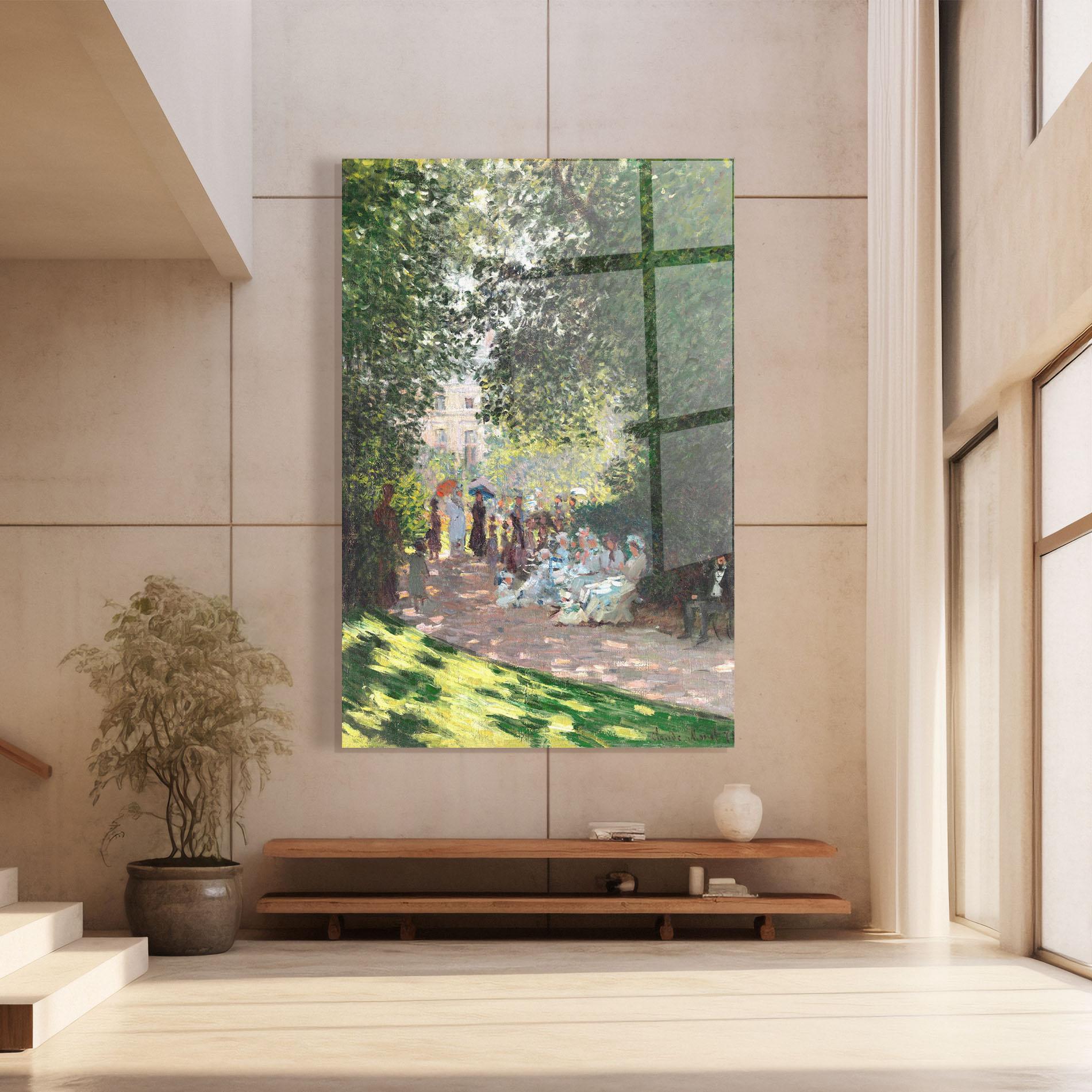 Glasbild The Parc Monceau mockup 8