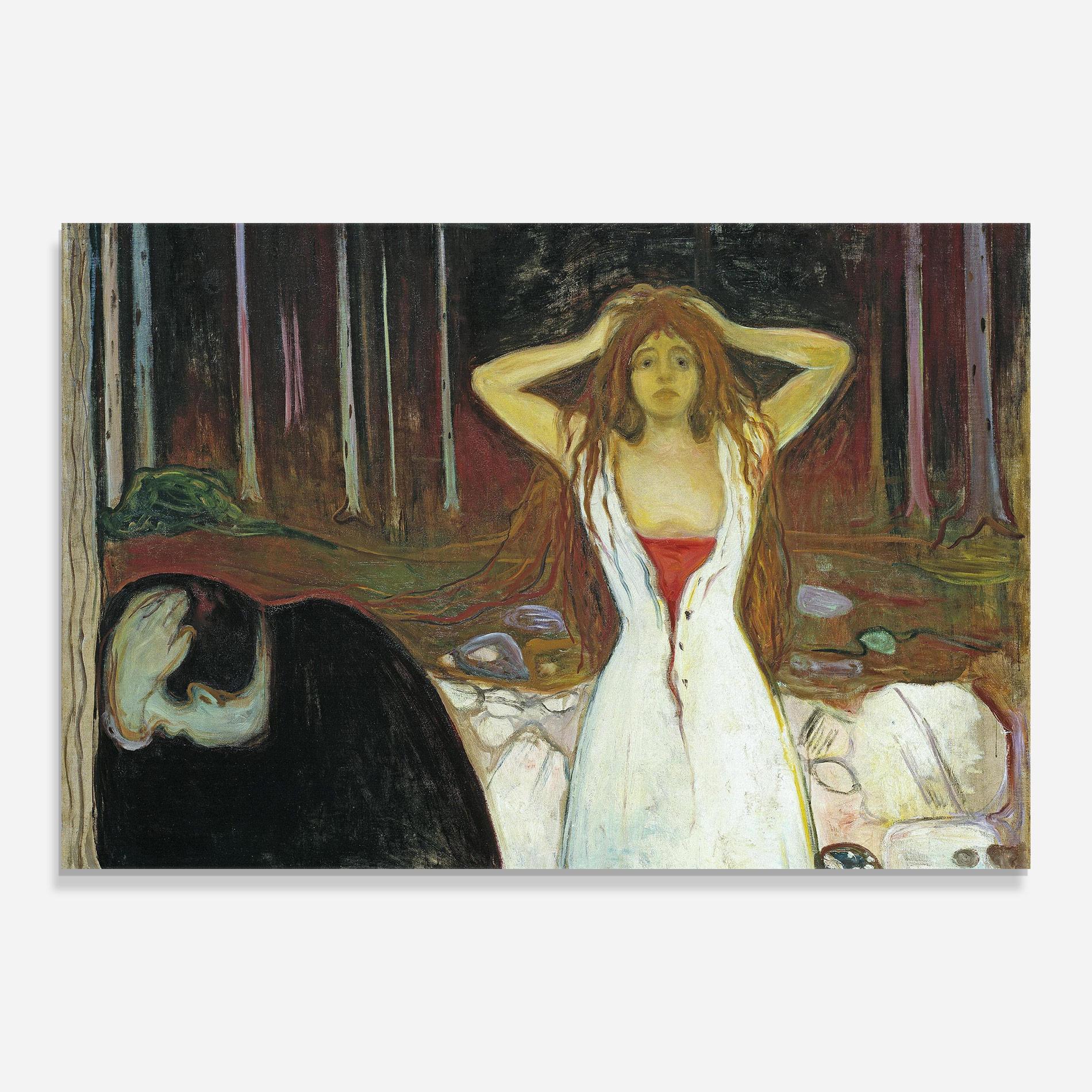 Glasbild Ashes mockup 0